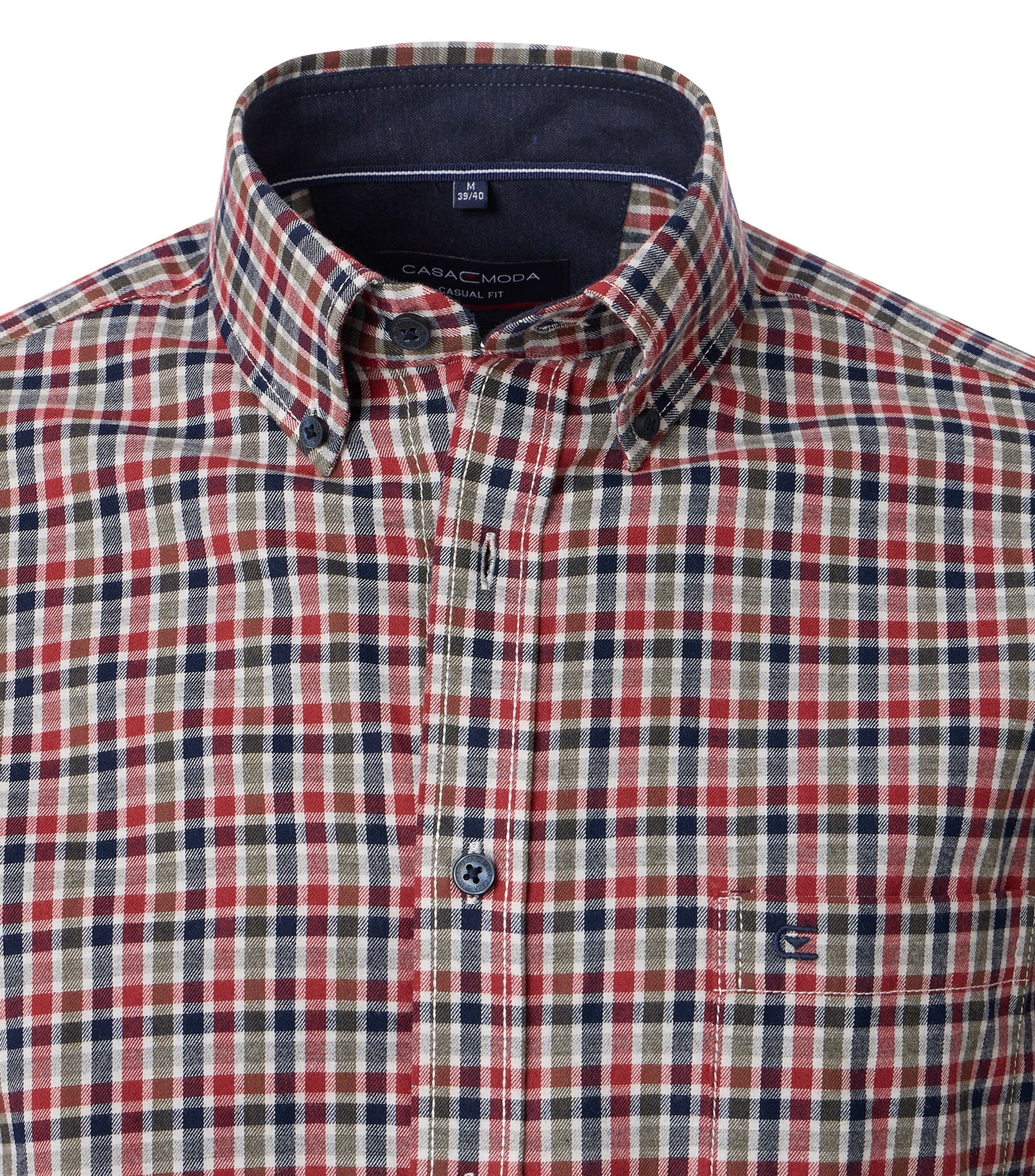 Casa Moda Herren Freizeithemd orange