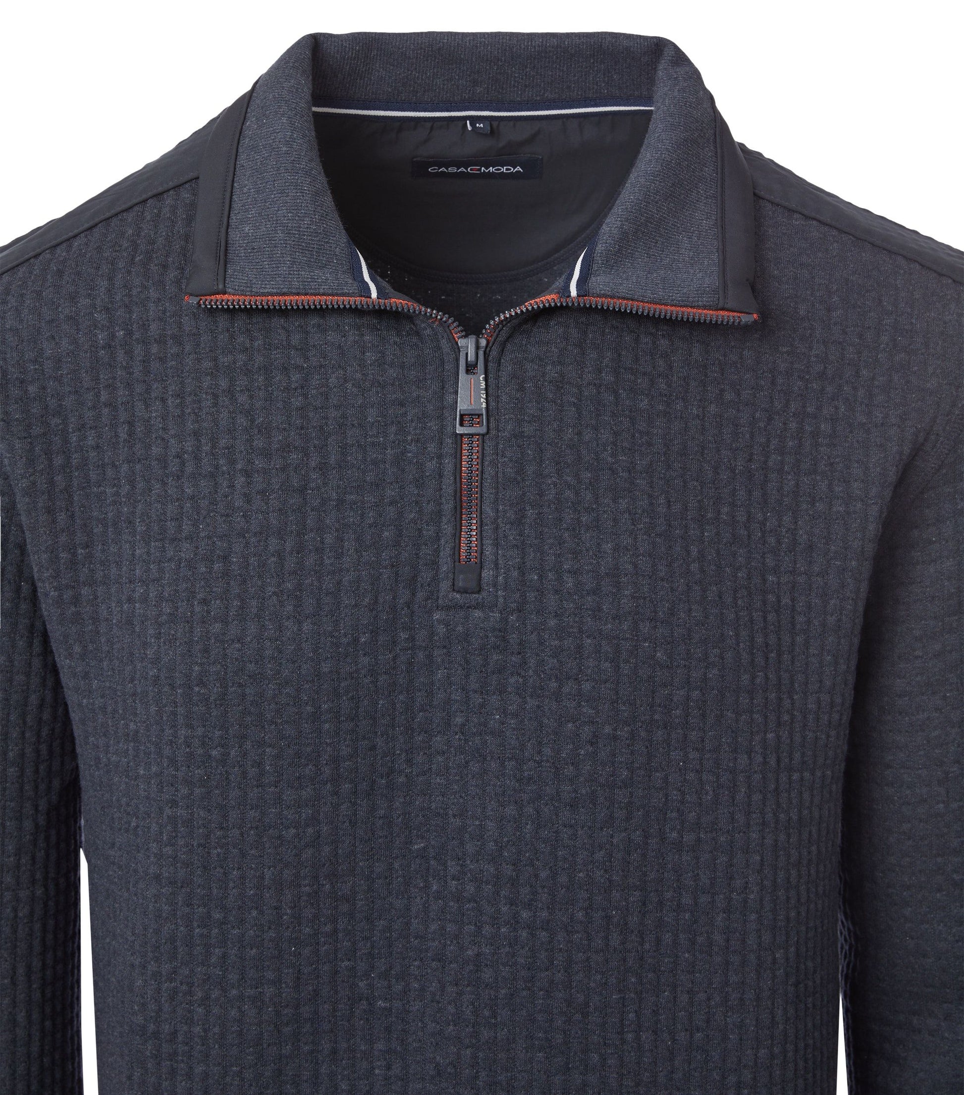 Casa Moda Herren Troyer blau