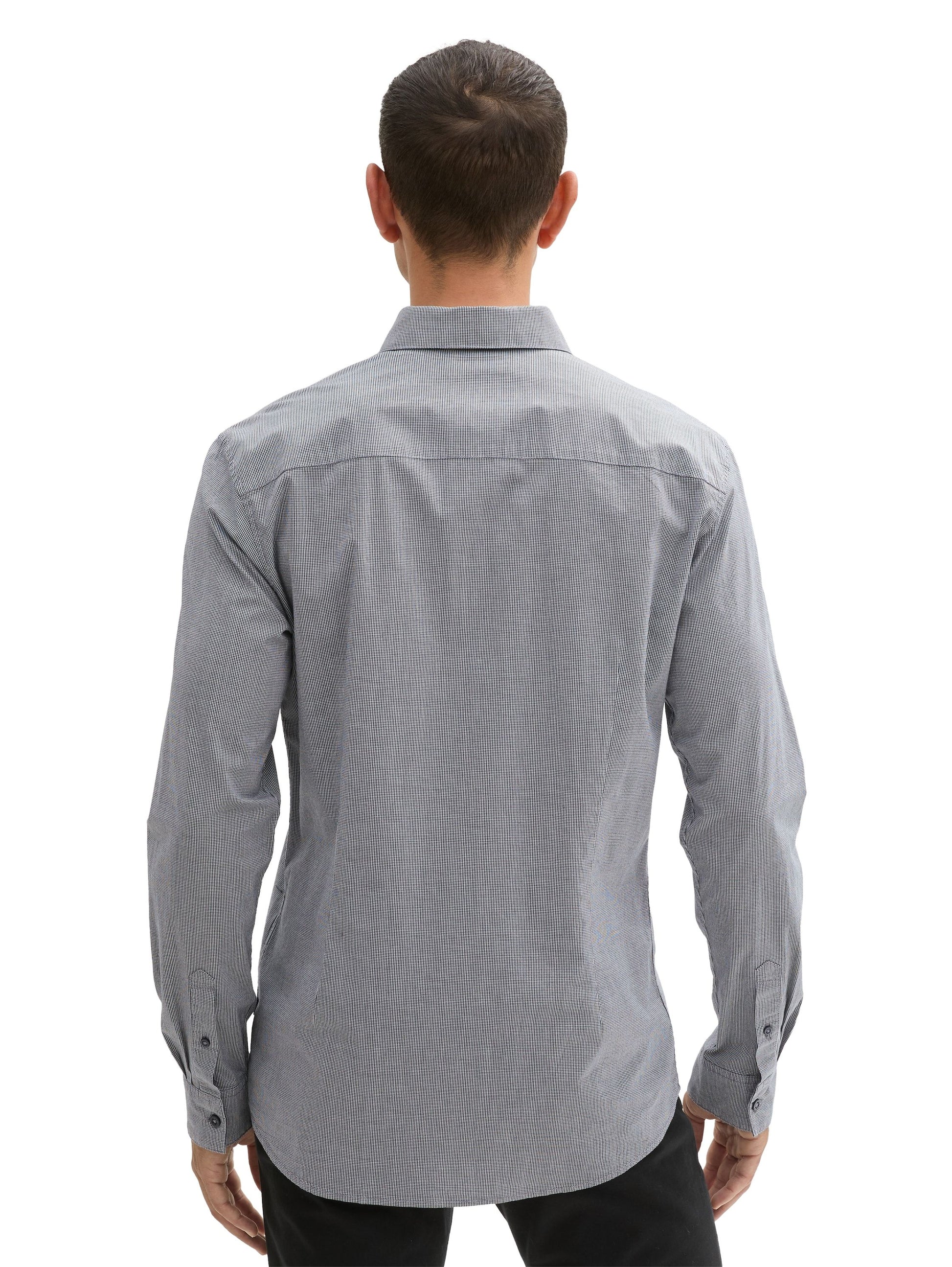 Tom Tailor Herren Hemd blau