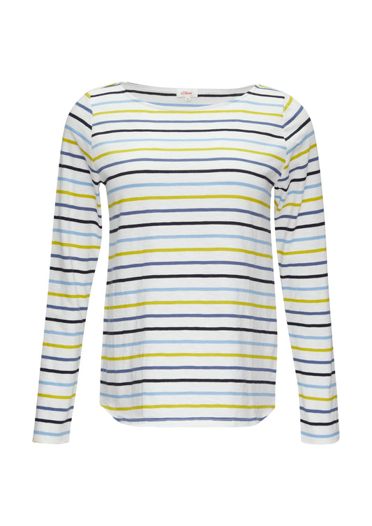 s. Oliver Damen Shirt blau