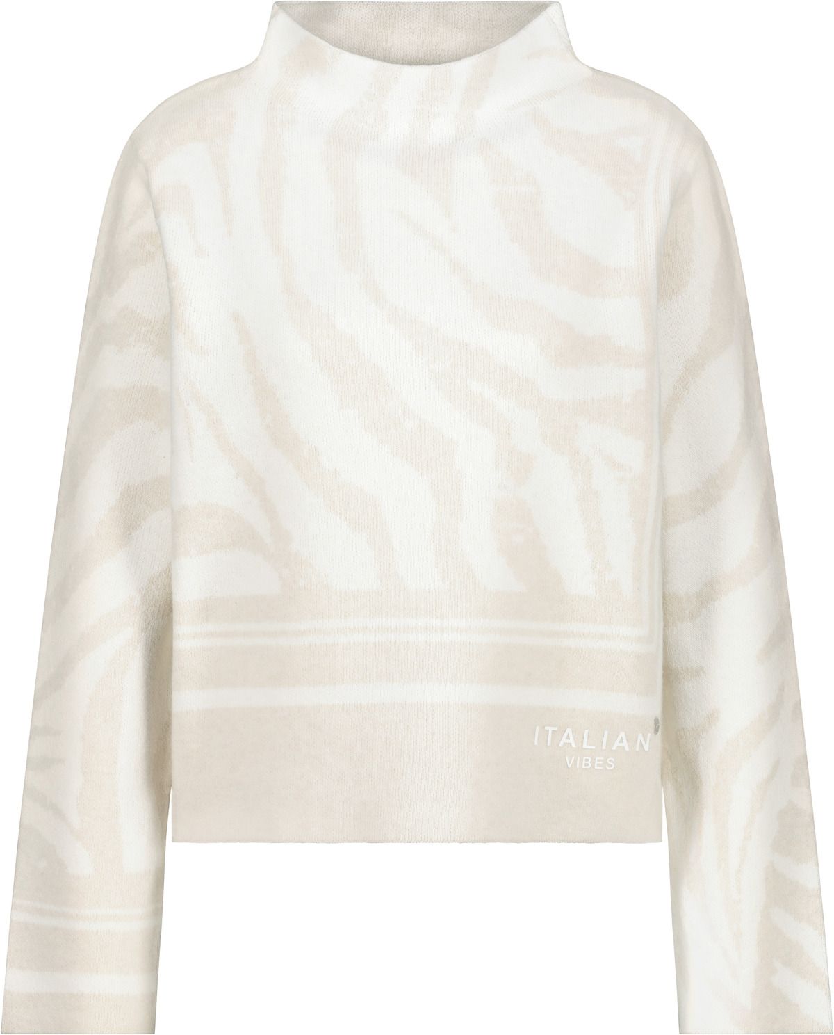 Monari Damen Pullover weiß