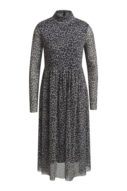 Smith&Soul Damen Kleid Leo Mesh beige