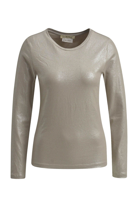 Smith&Soul Damen Longsleeve beige