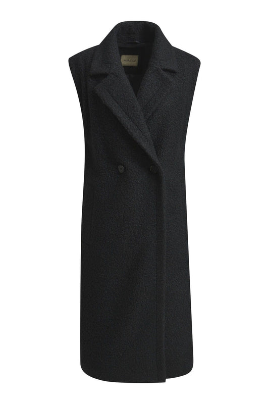 Smith&Soul Damen Weste Teddy L schwarz