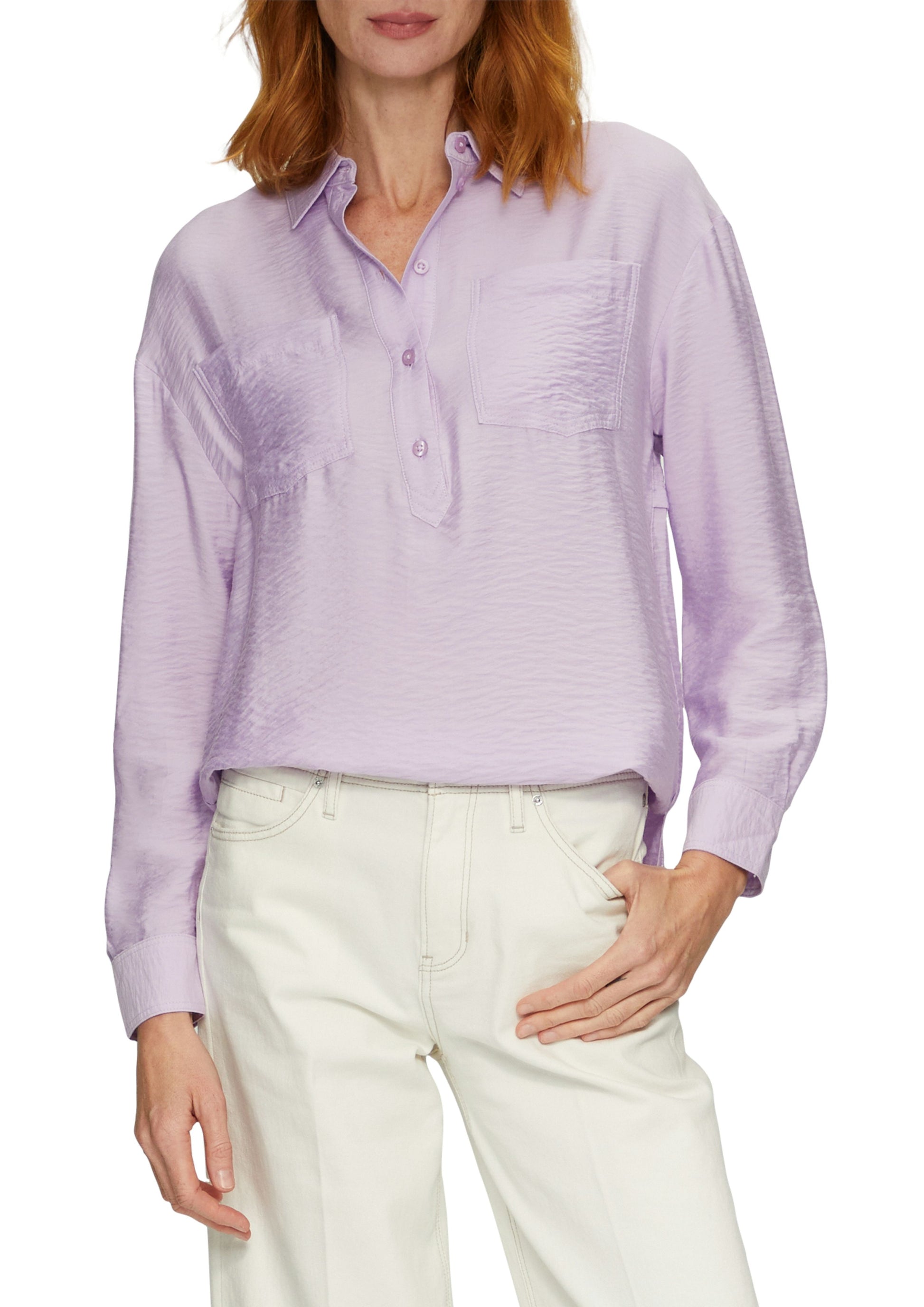 s. Oliver Damen Bluse violett