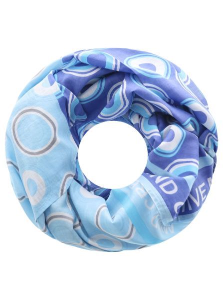 Zwillingsherz Damen Loop Creative Mind Circles blau