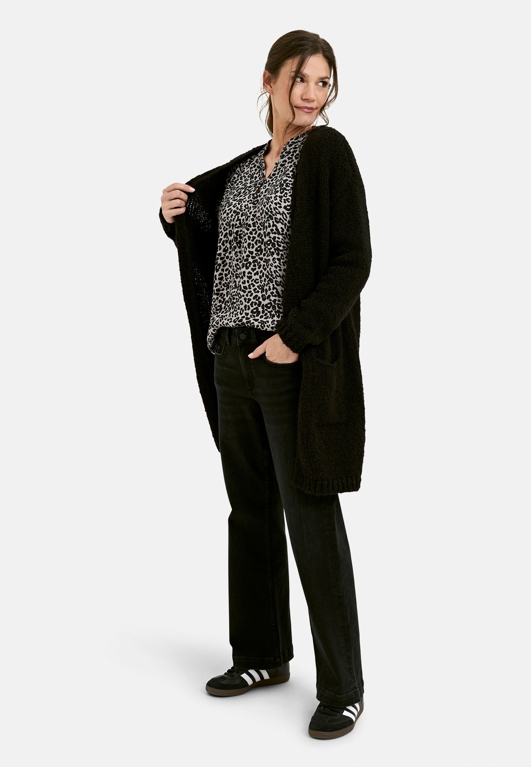 Smith&Soul Damen Strickjacke schwarz