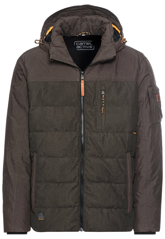 Camel Active Herren Stepp-Blouson grün