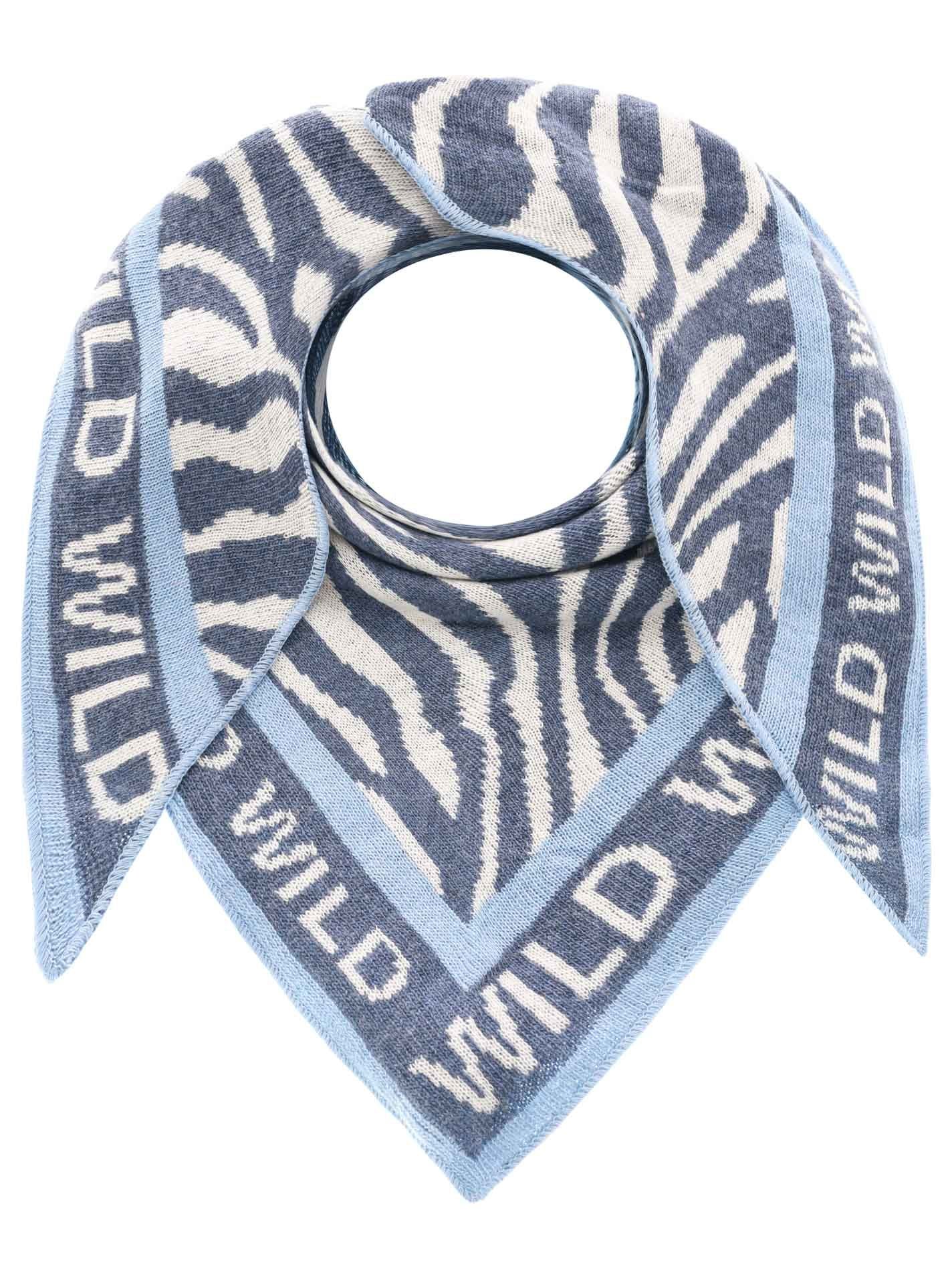 Zwillingsherz Damen Schal Zebra Wild