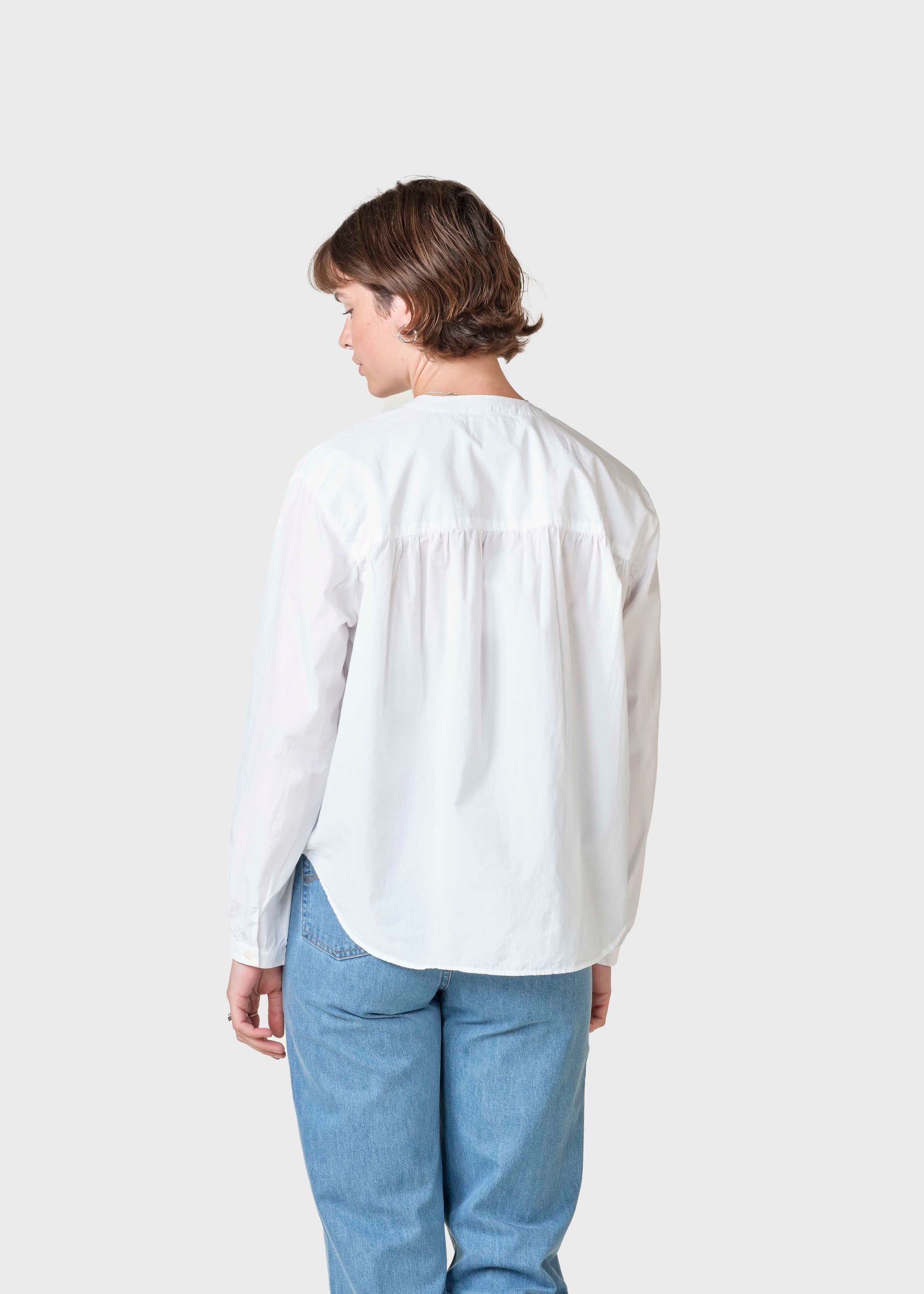 Klitmöller Damen Shirt Alma poplin shirt weiß