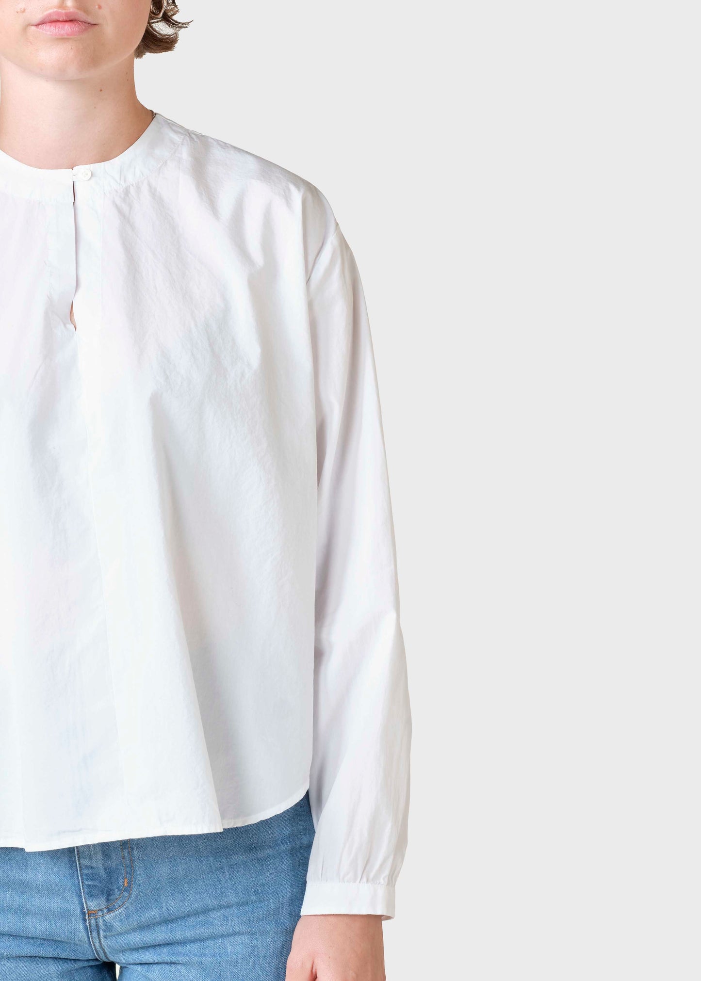 Klitmöller Damen Shirt Alma poplin shirt weiß