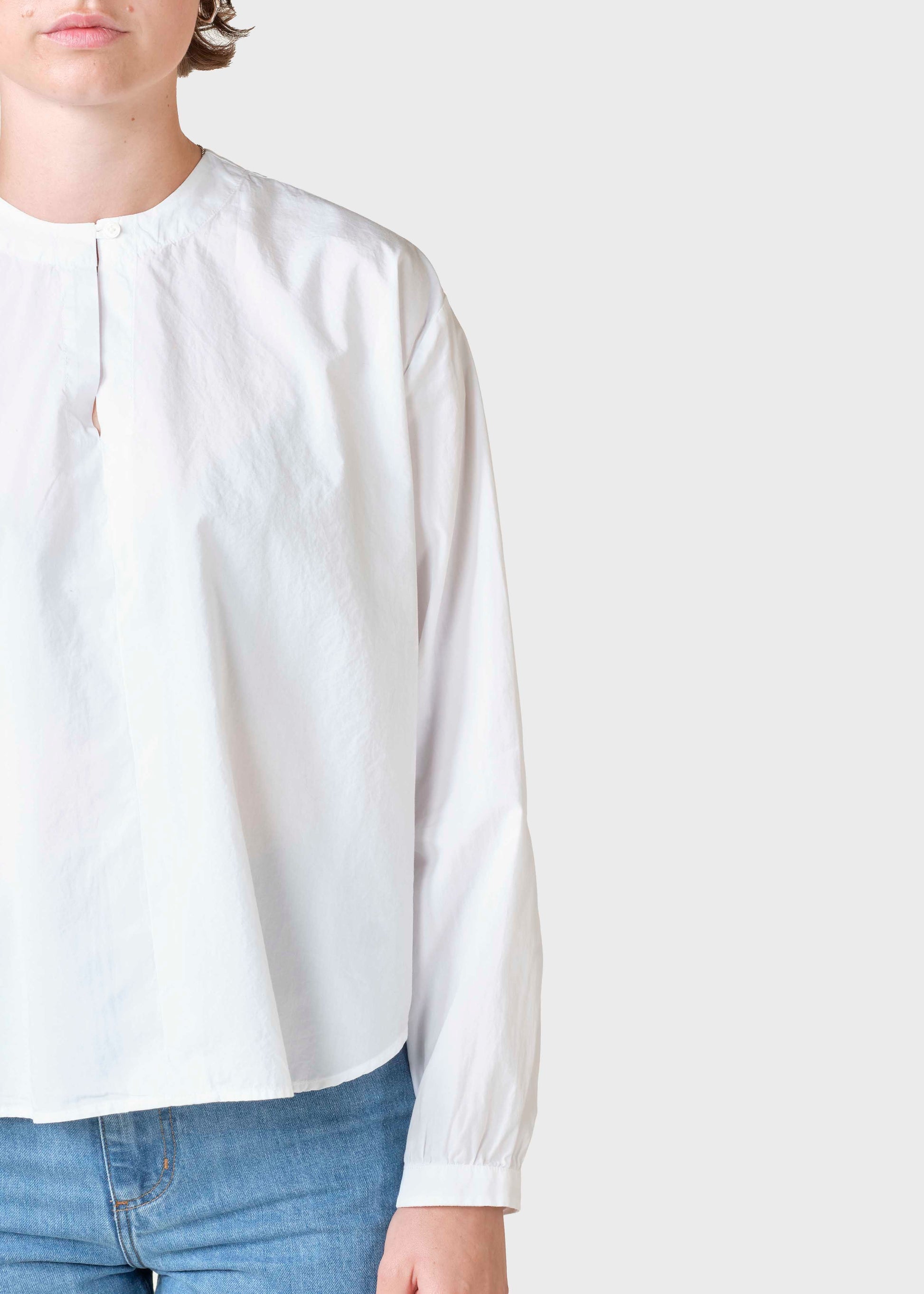 Klitmöller Damen Shirt Alma poplin shirt weiß