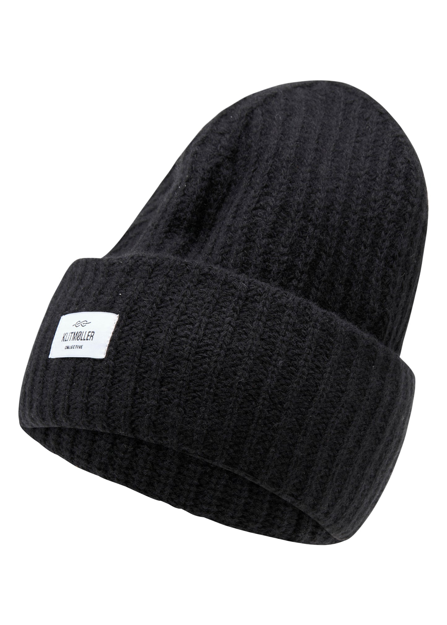 Klitmöller Mütze Wide rib beanie schwarz
