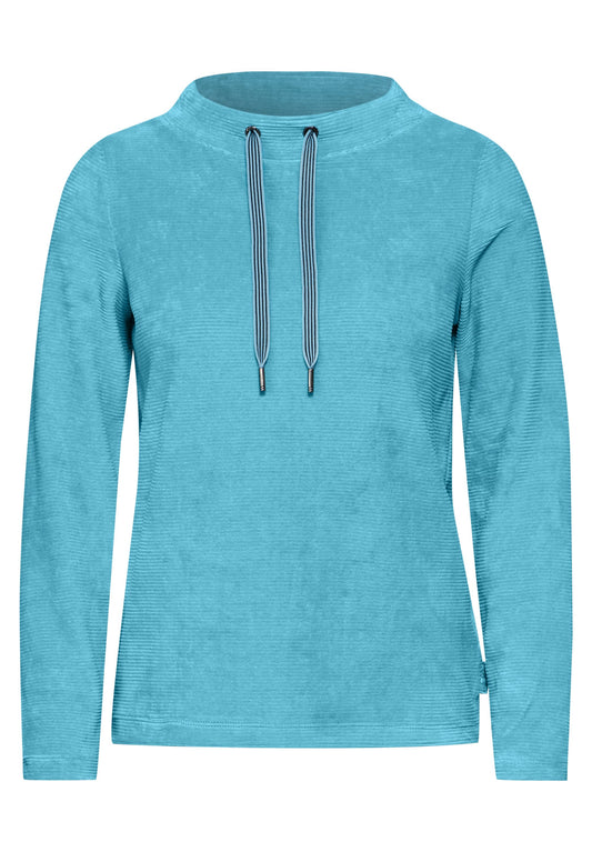 Cecil Damen Cordshirt XXL blau