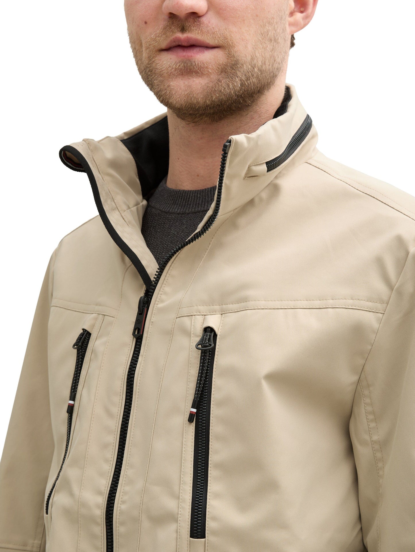 Tom Tailor Herren Jacke beige