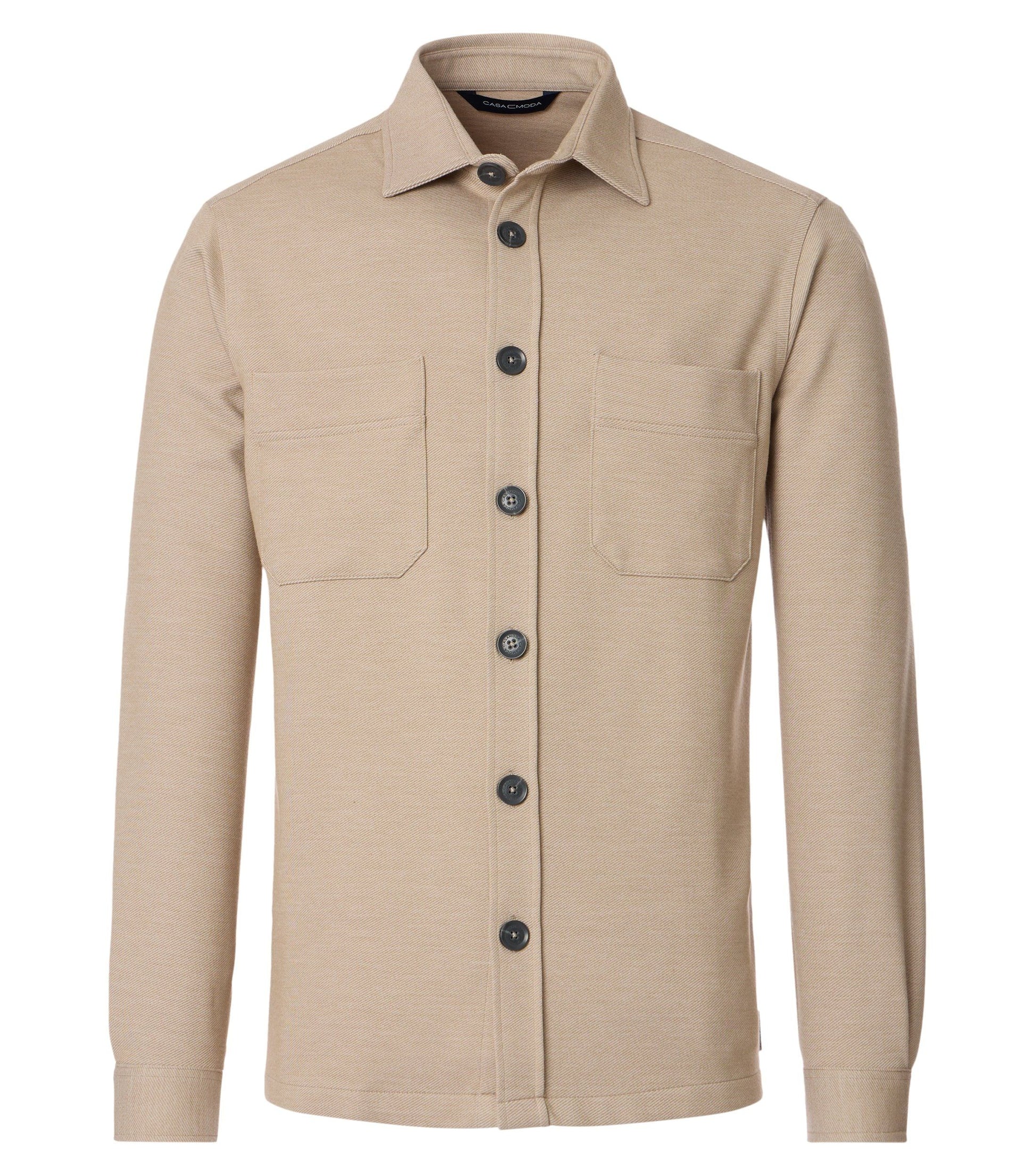 Casa Moda Herren Hemdjacke beige