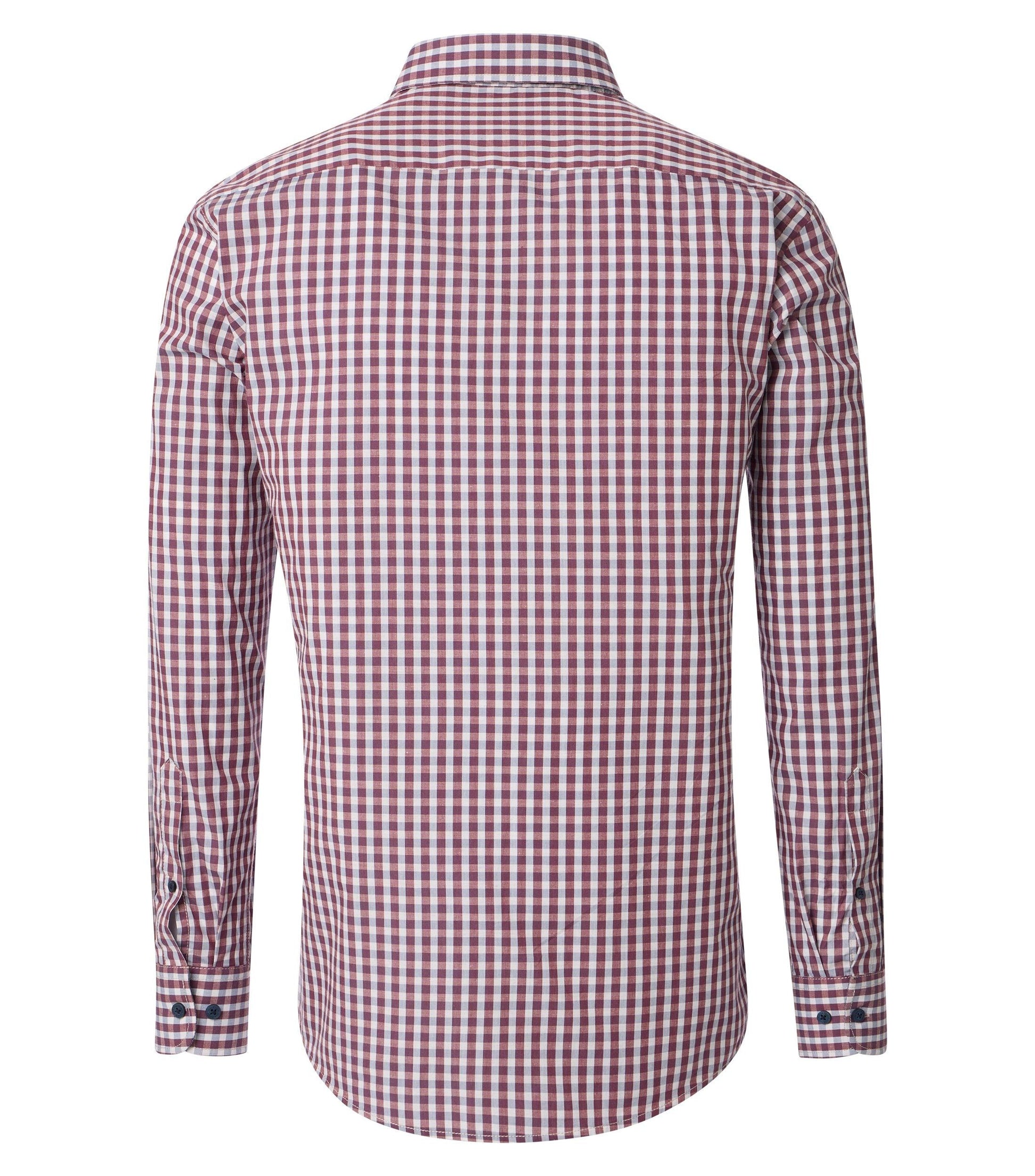 Casa Moda Herren Freizeithemd rot