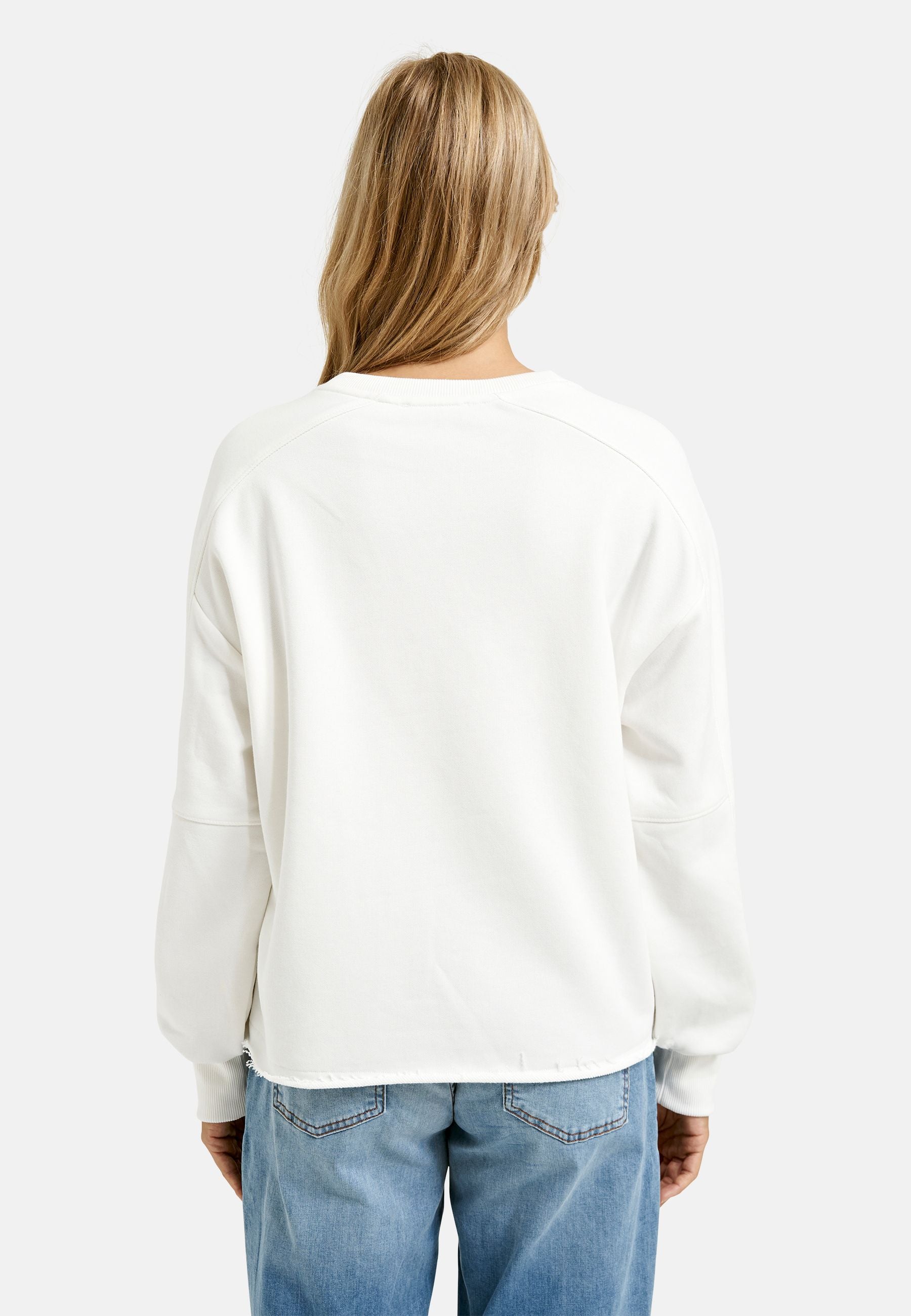 Smith & Soul Damen Sweatshirt weiß