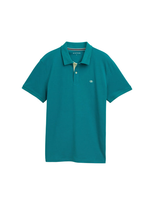 Tom Tailor Herren Piqué Poloshirt XXXL grün