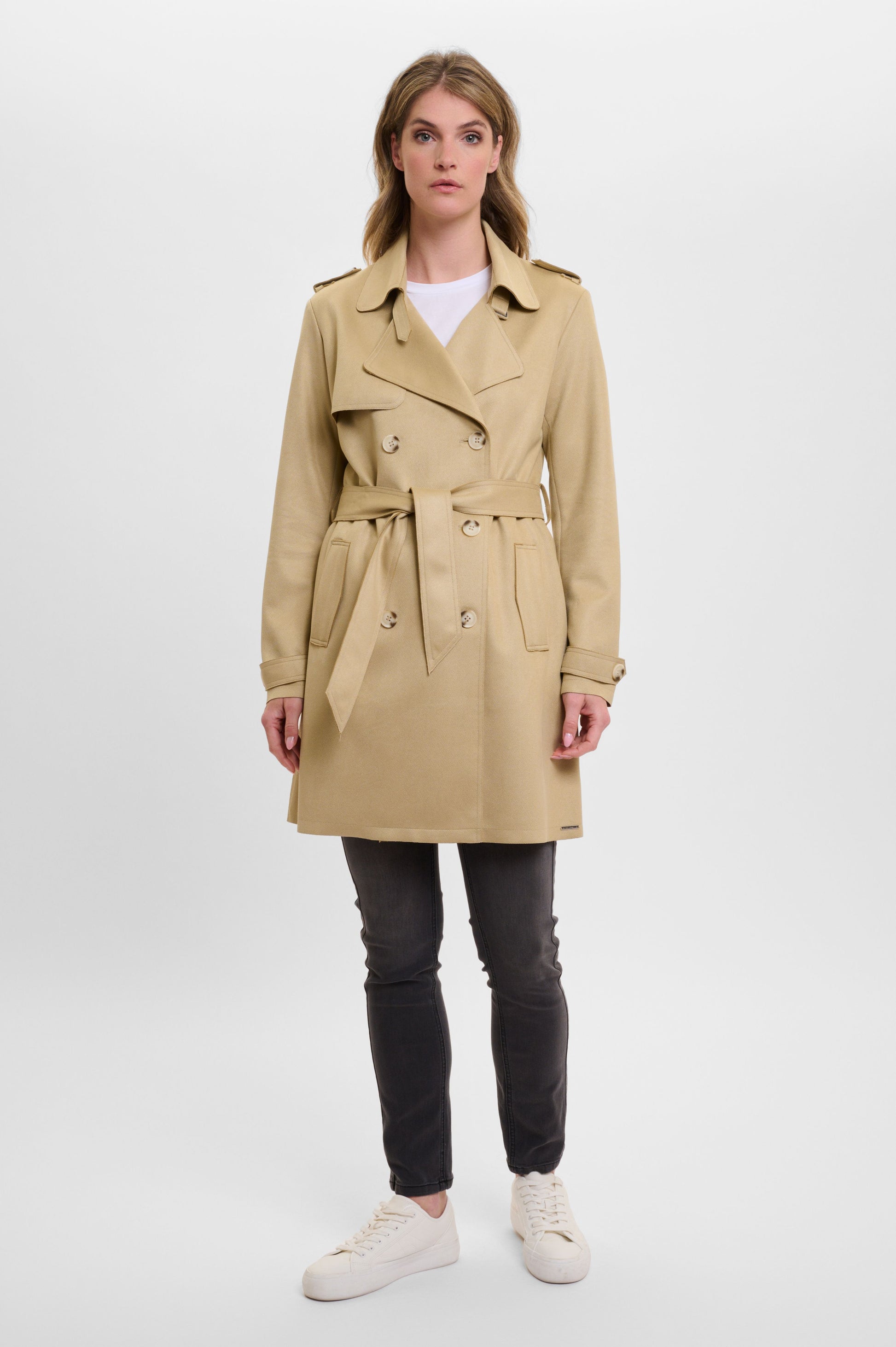 Rino & Pelle Damen Trenchcoat Kyona beige