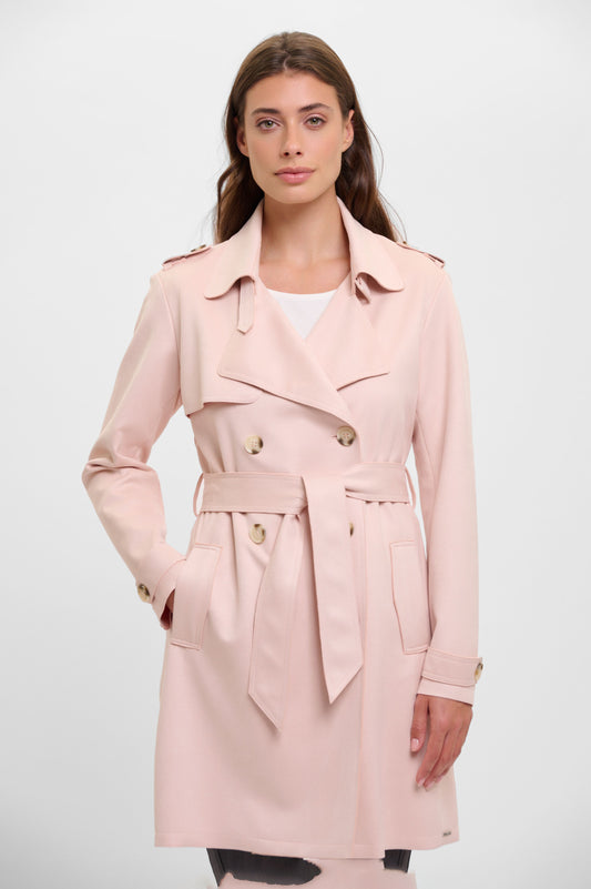 Rino & Pelle Damen Trenchcoat Kyona rosa