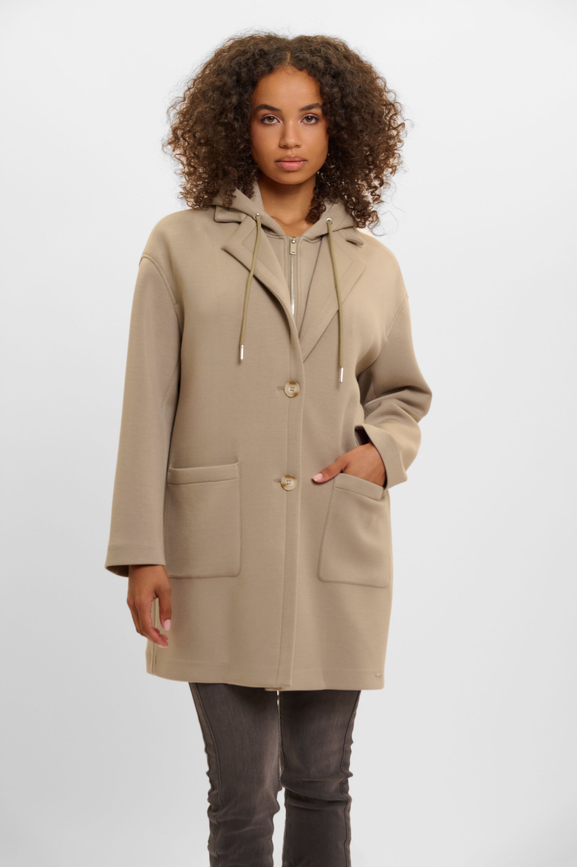 Rino & Pelle Damen Mantel Pipa beige