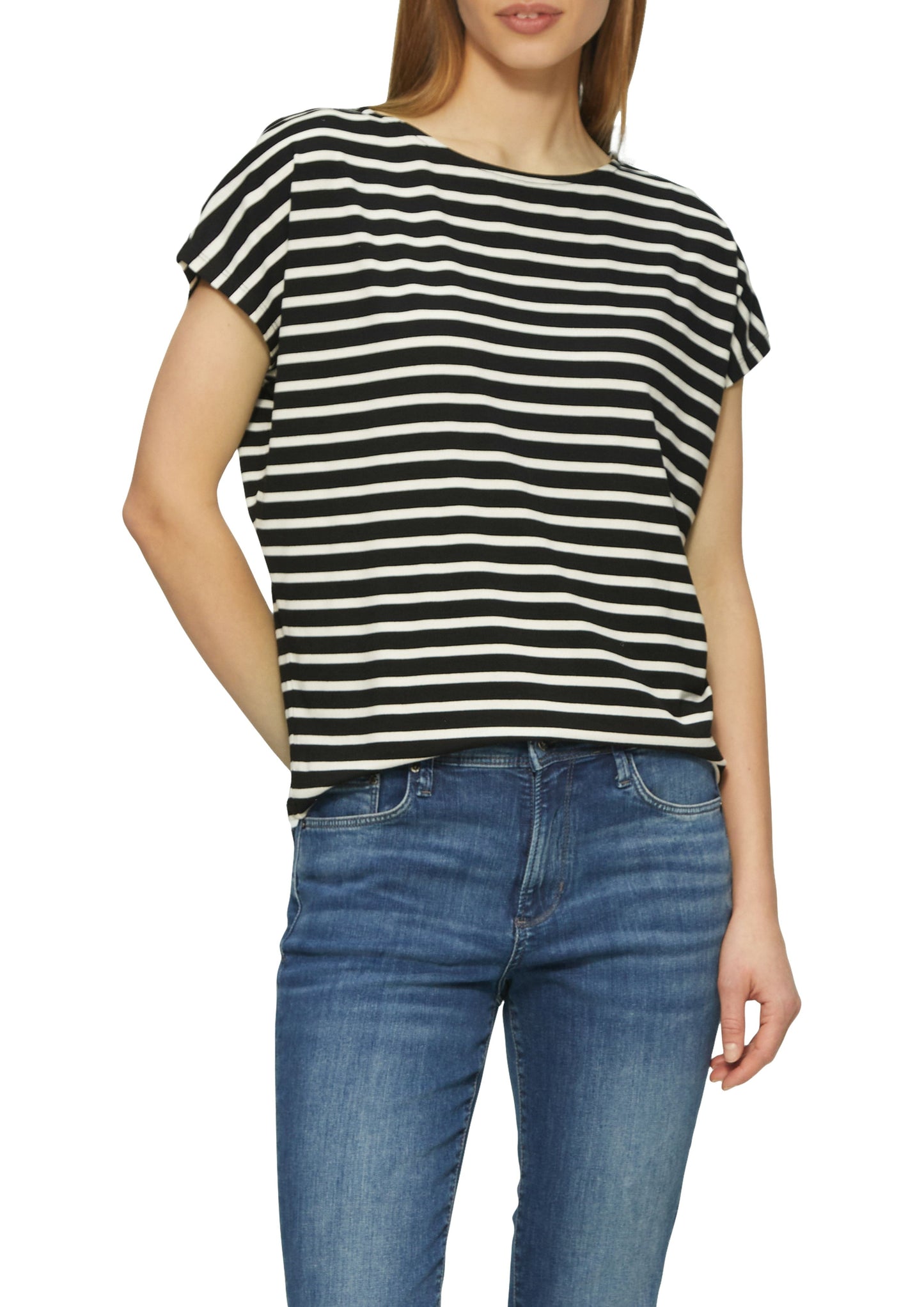 s. Oliver Damen T-Shirt mehrfarbig