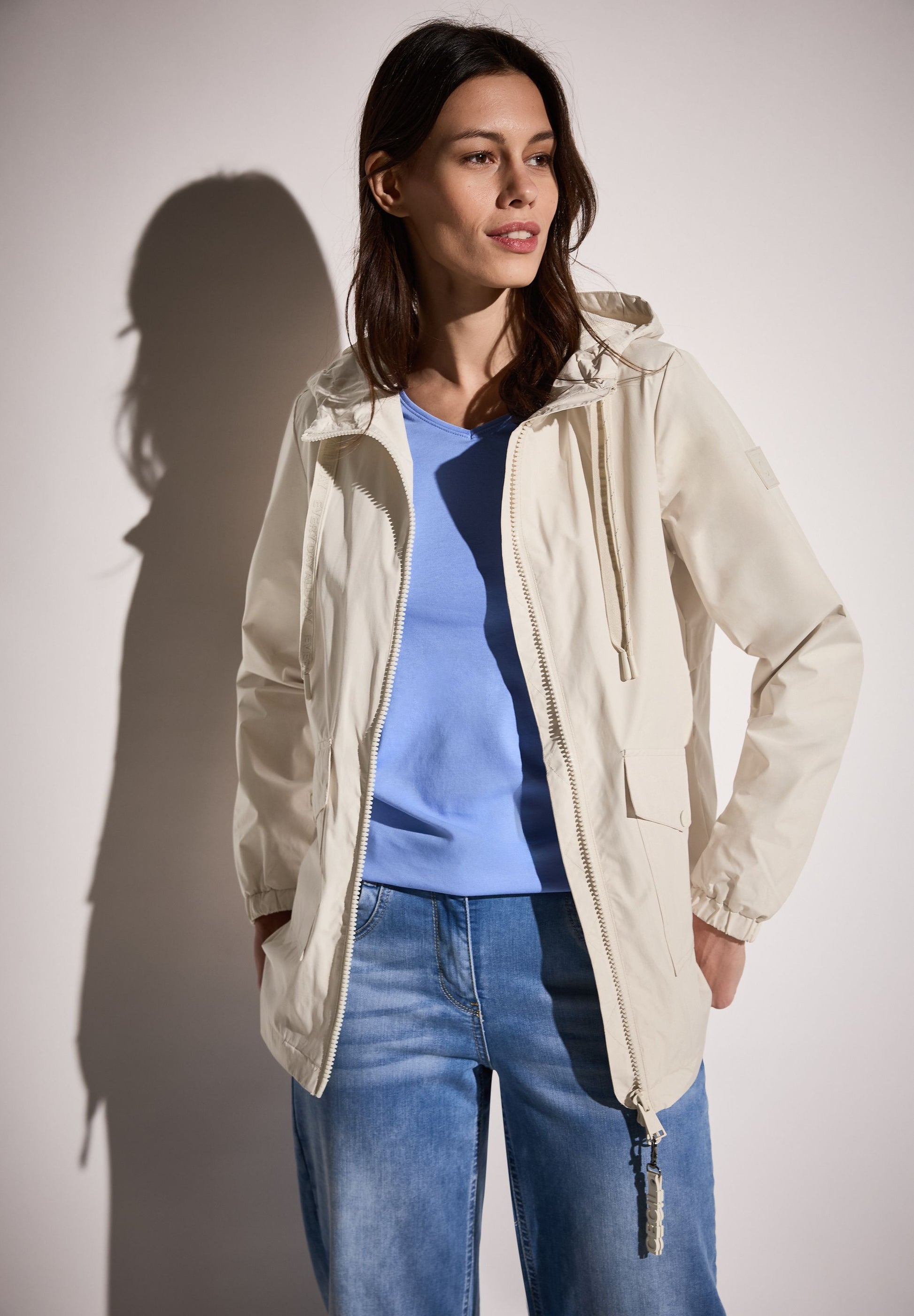 Cecil Damen Windbreaker beige