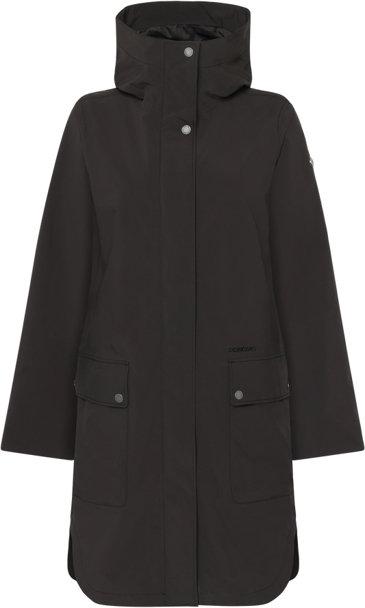 Didriksons Damen Jacke ADRIA WNS PARKA schwarz