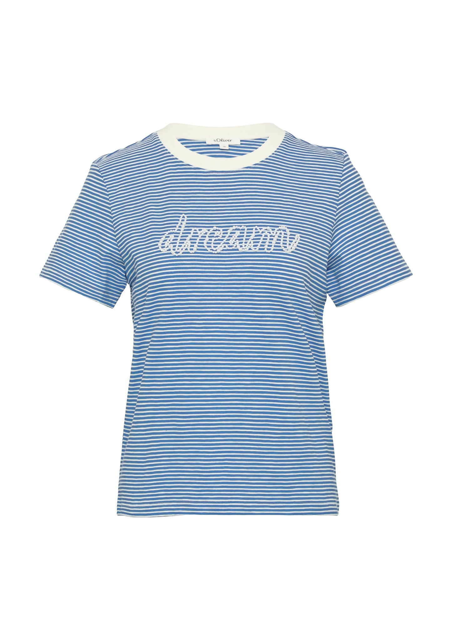 s.Oliver Damen T-Shirt blau