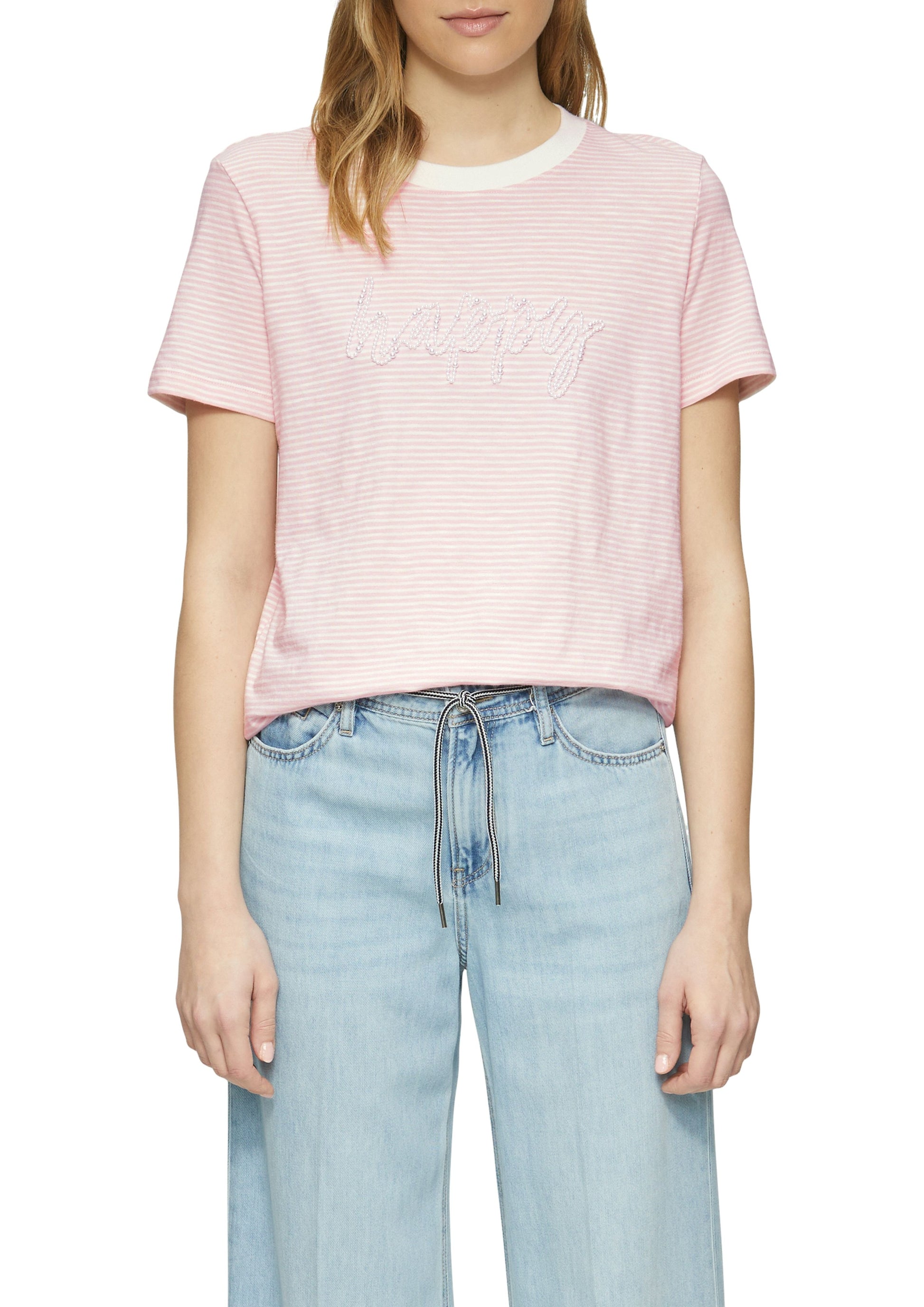 s.Oliver Damen T-Shirt rosa