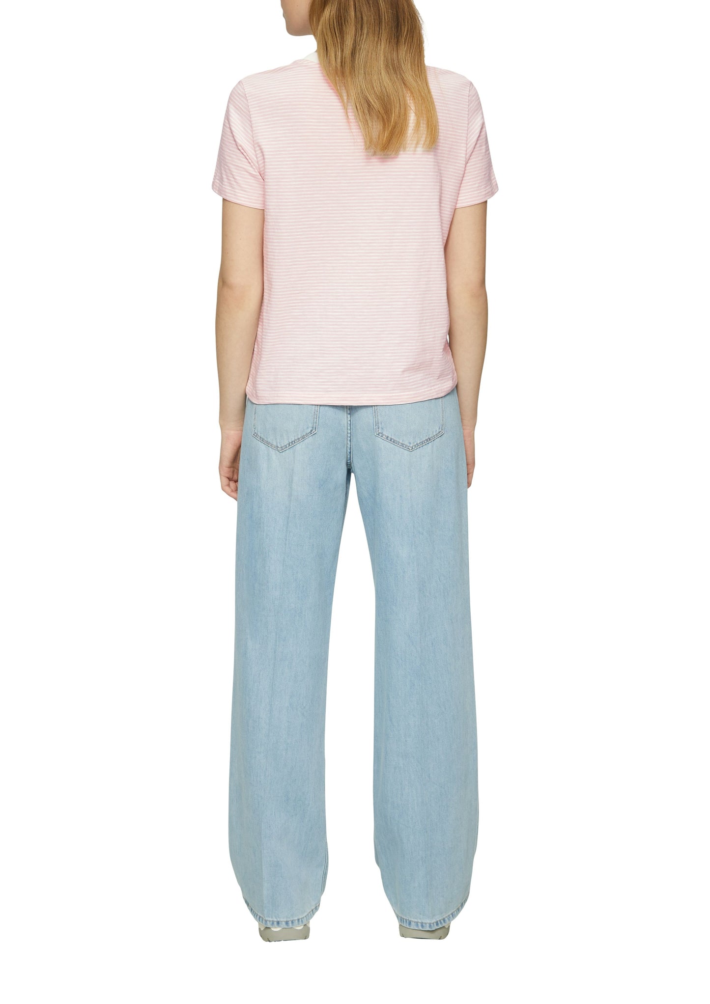 s.Oliver Damen T-Shirt rosa