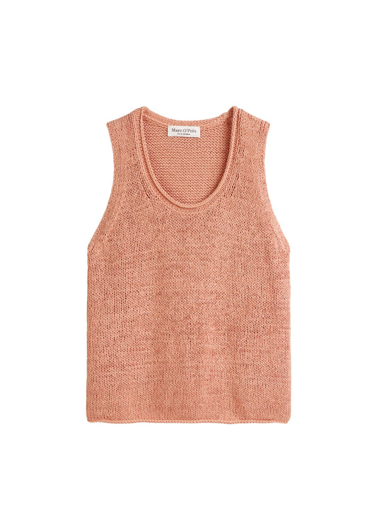 Marc O'Polo Damen Stricktop slim orange