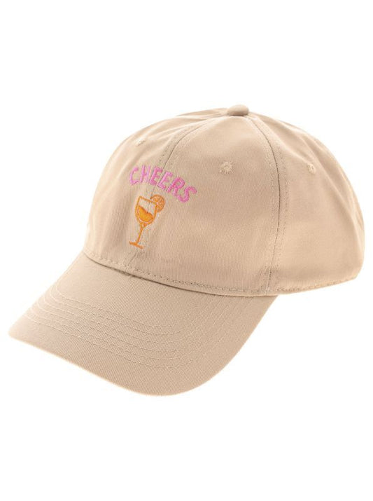 Zwillingsherz Damen Cap Cheers braun