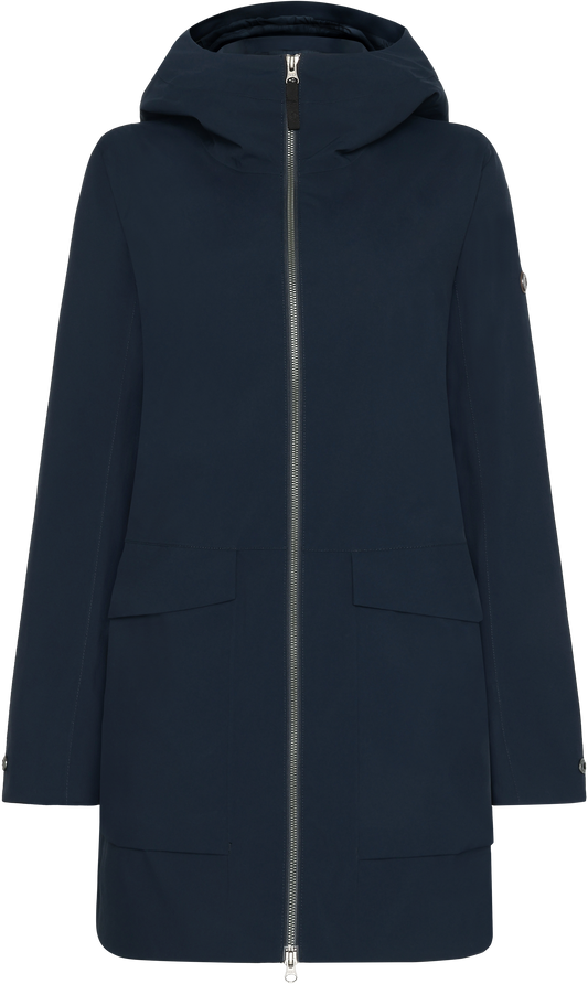 Didriksons Damen FOLKA WNS PARKA blau