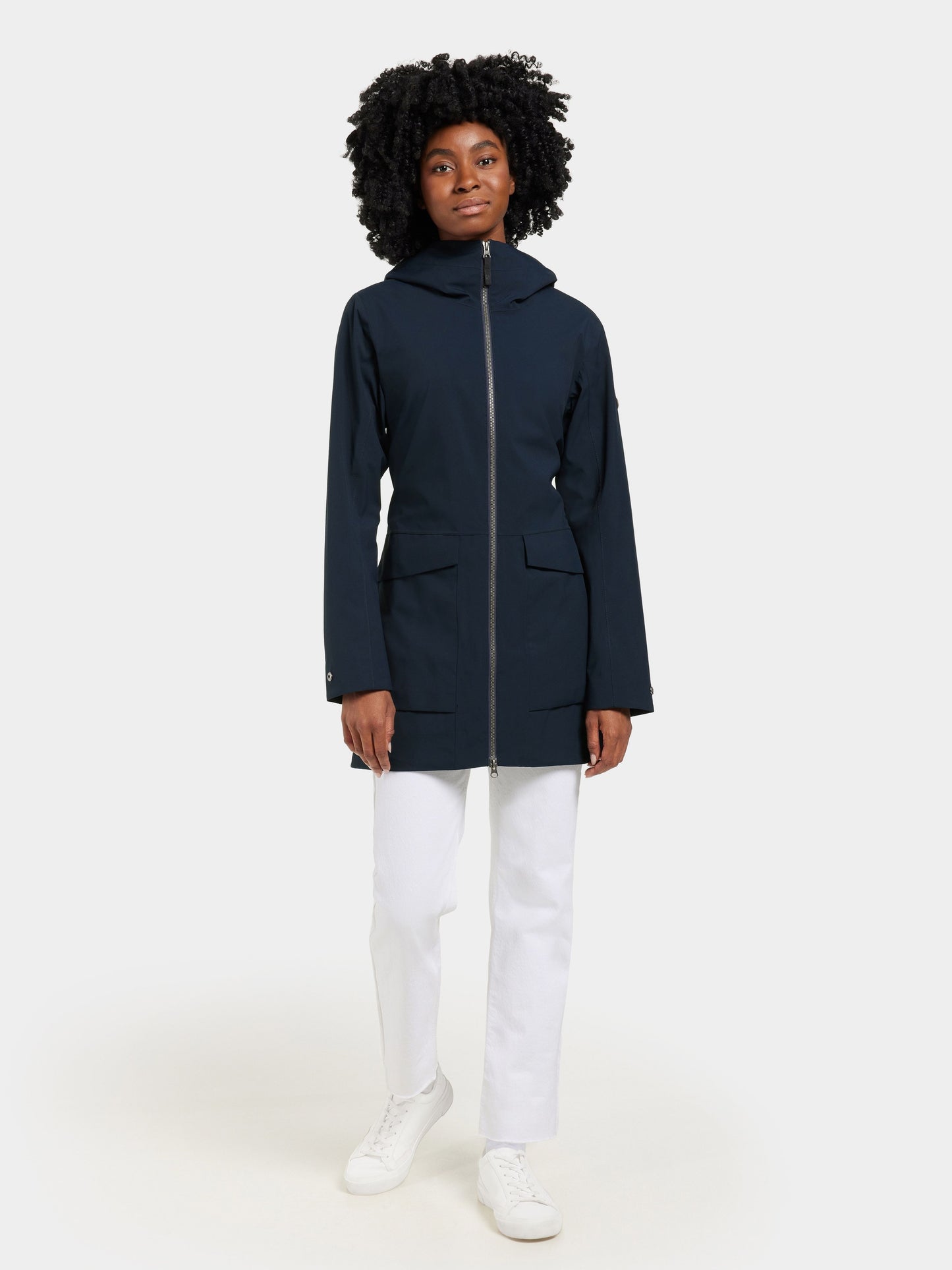 Didriksons Damen FOLKA WNS PARKA blau