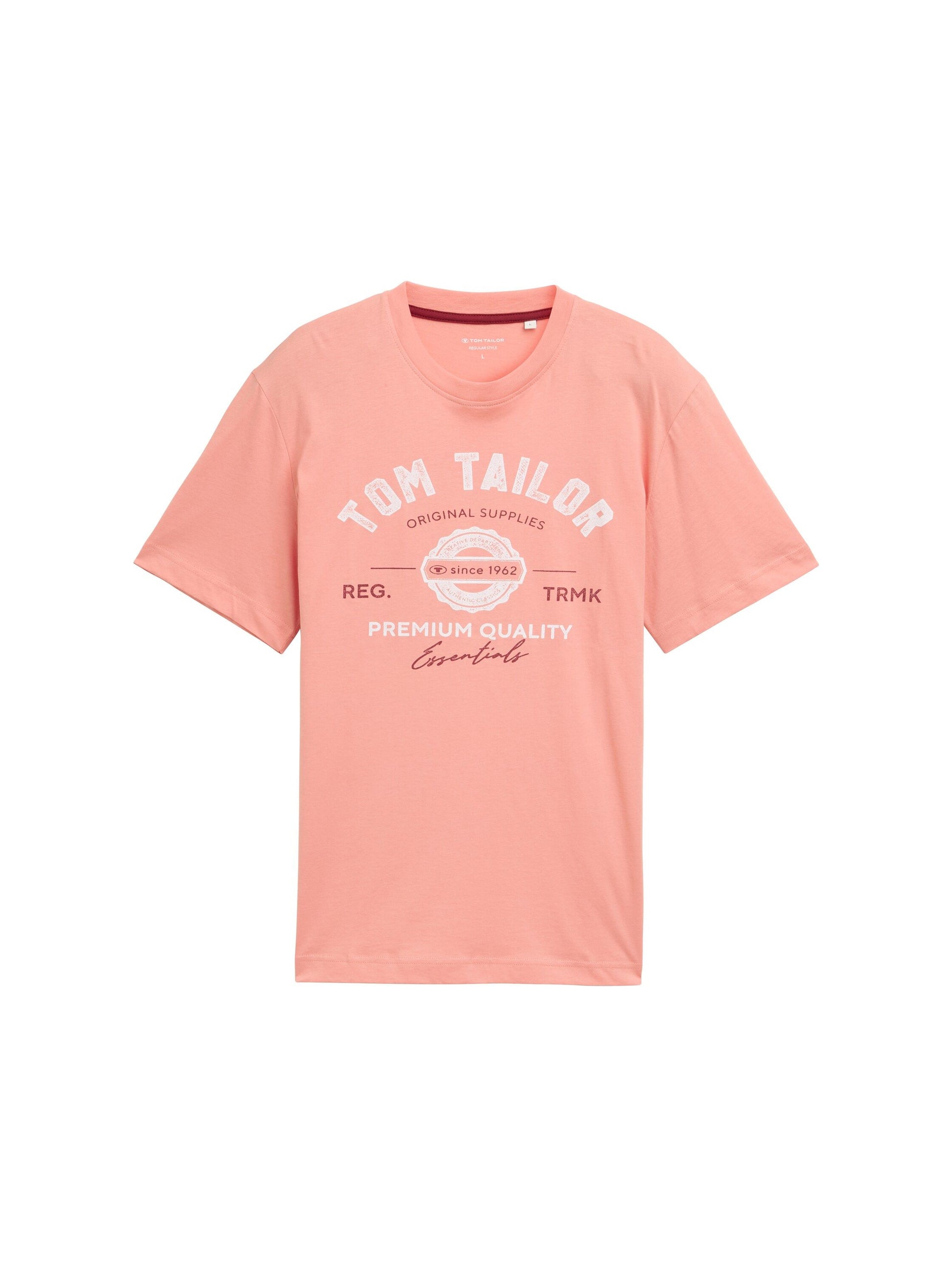 Tom Tailor Herren T-Shirt XXXL rosa