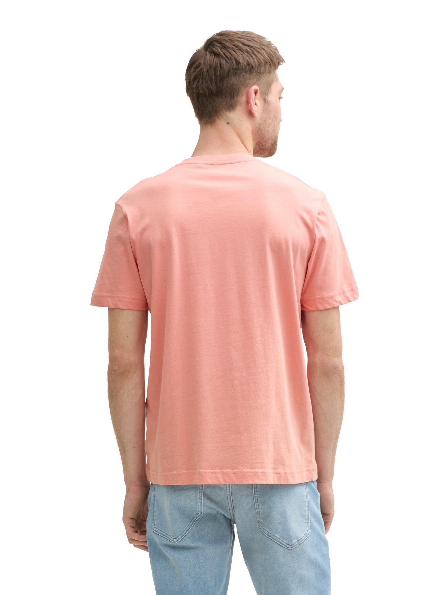 Tom Tailor Herren T-Shirt rosa