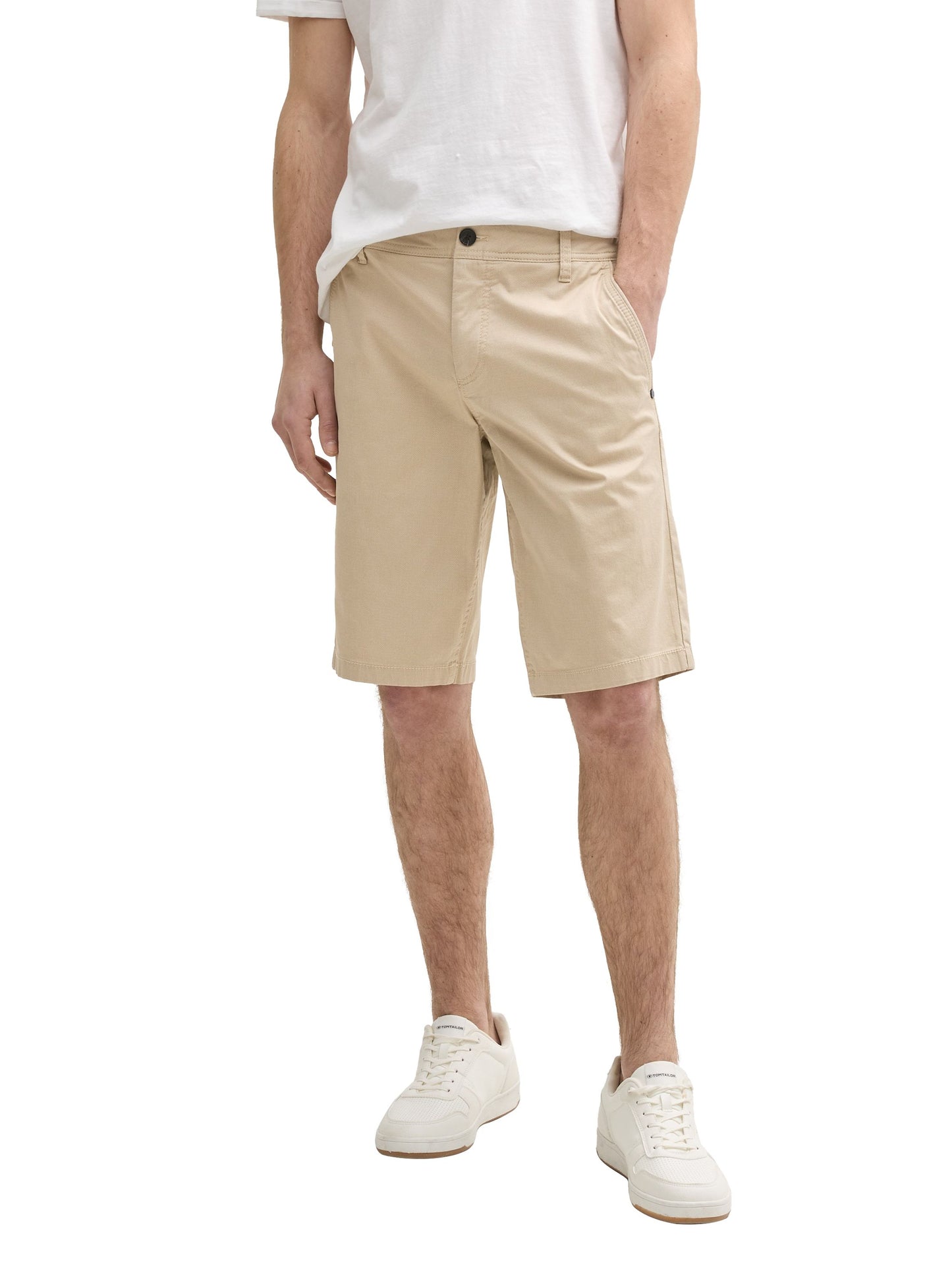 Tom Tailor Herren Slim Chino Shorts 38 beige