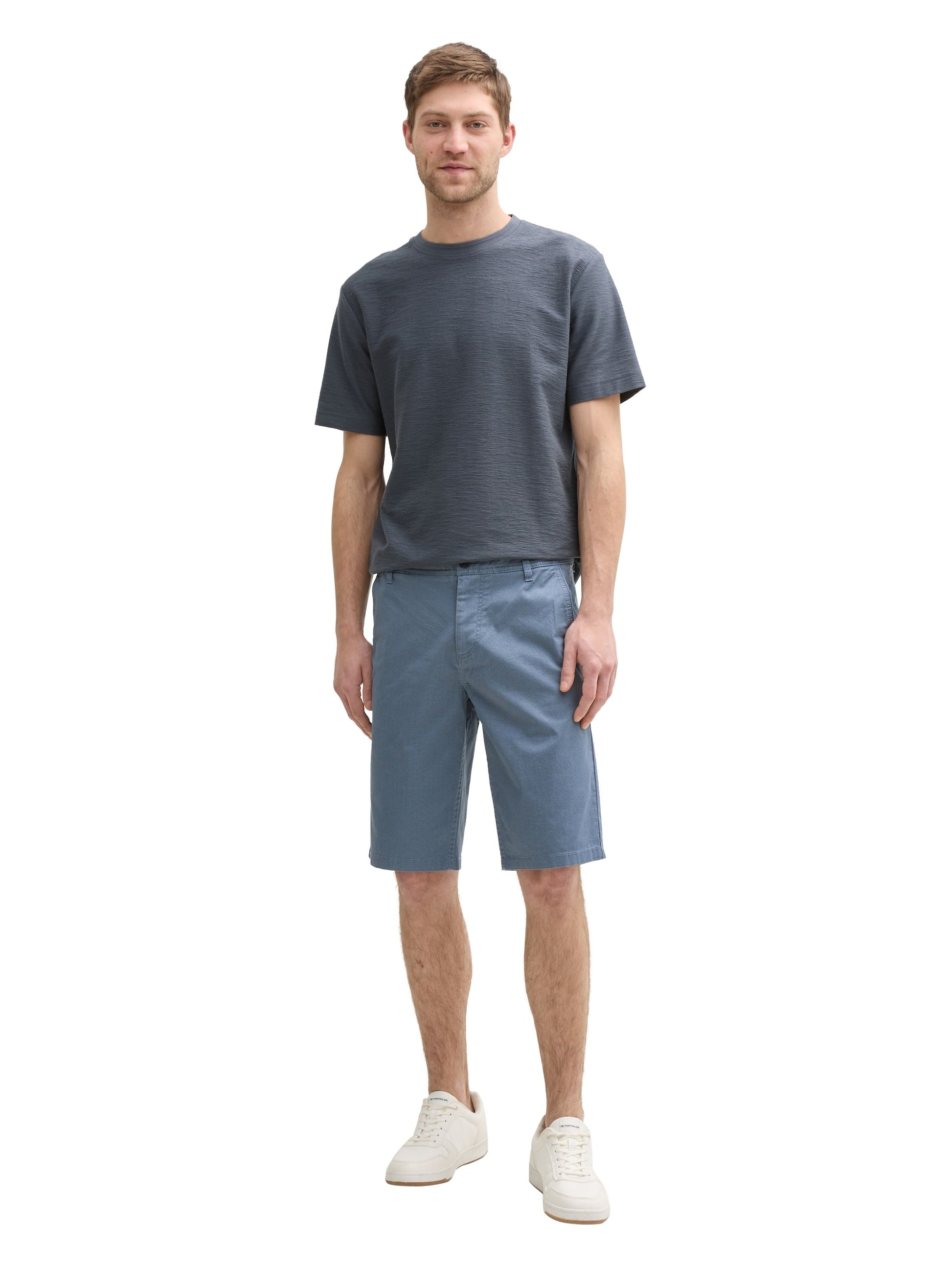 Tom Tailor Herren Slim Chino Shorts blau