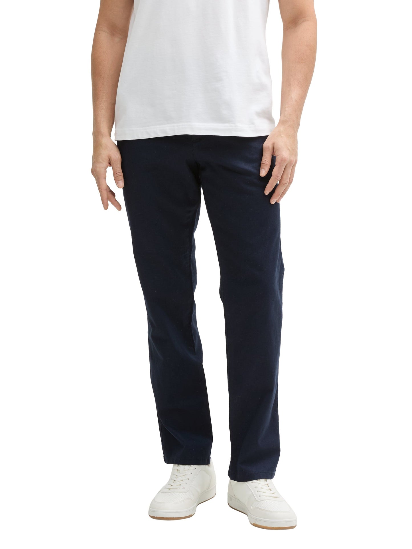 Tom Tailor Herren Chino Hose 32 blau