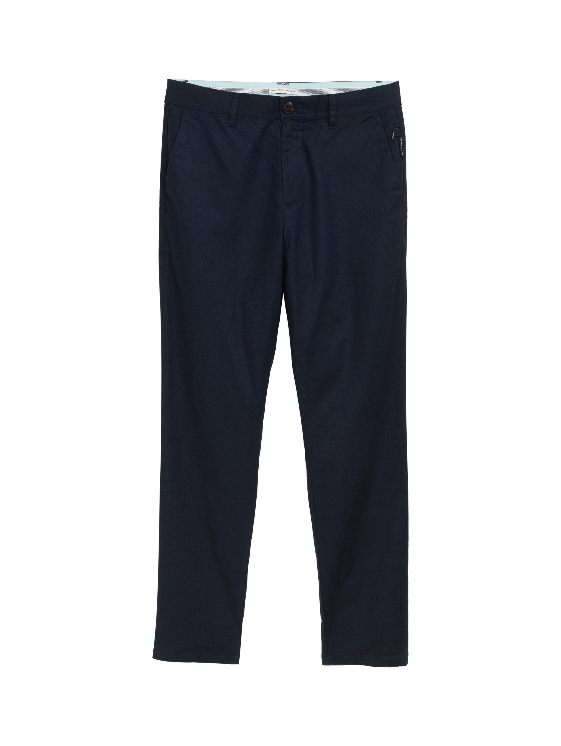 Tom Tailor Herren Chino Hose blau