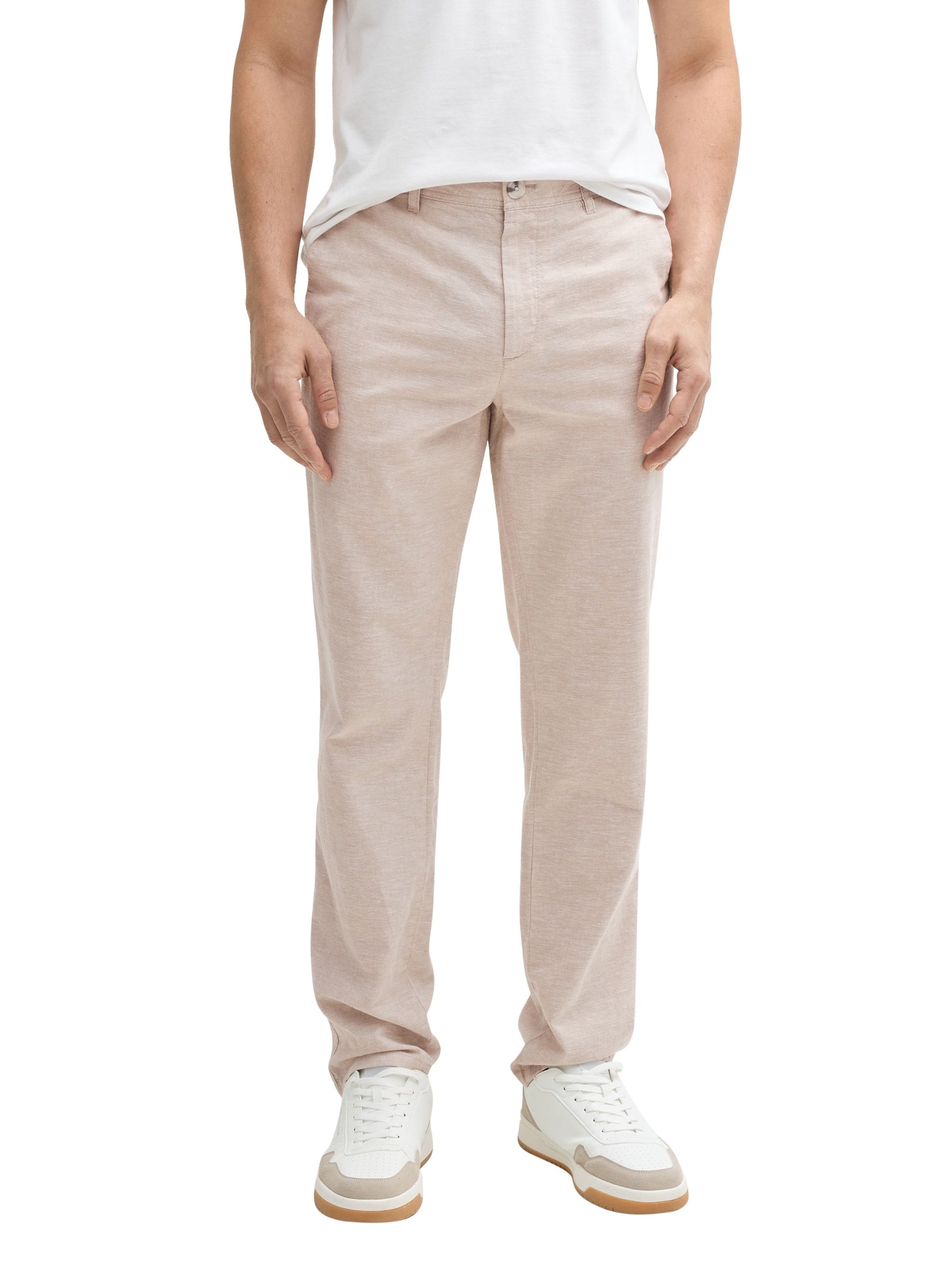 Tom Tailor Herren Chino Hose 32 beige