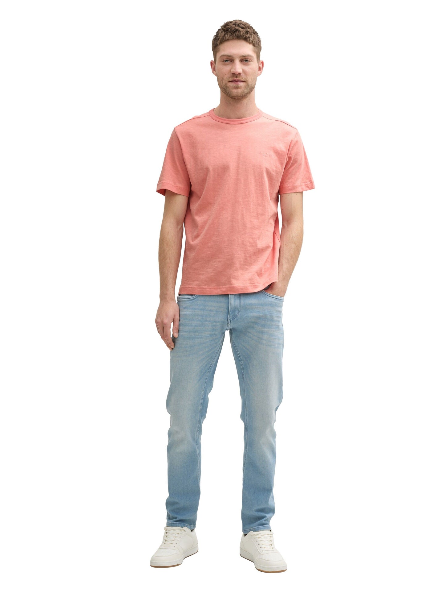 Tom Tailor Herren T-Shirt rosa