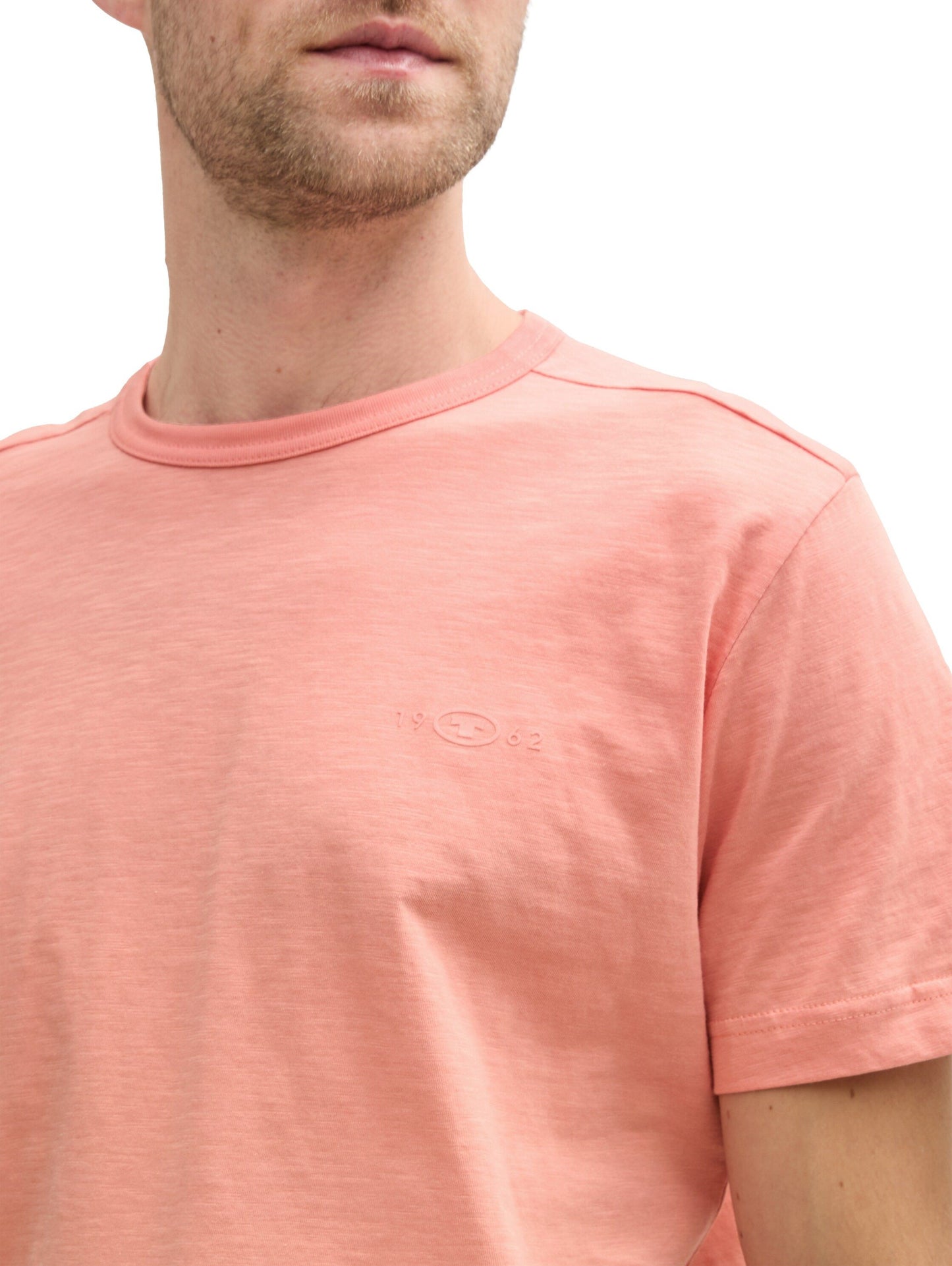 Tom Tailor Herren T-Shirt rosa