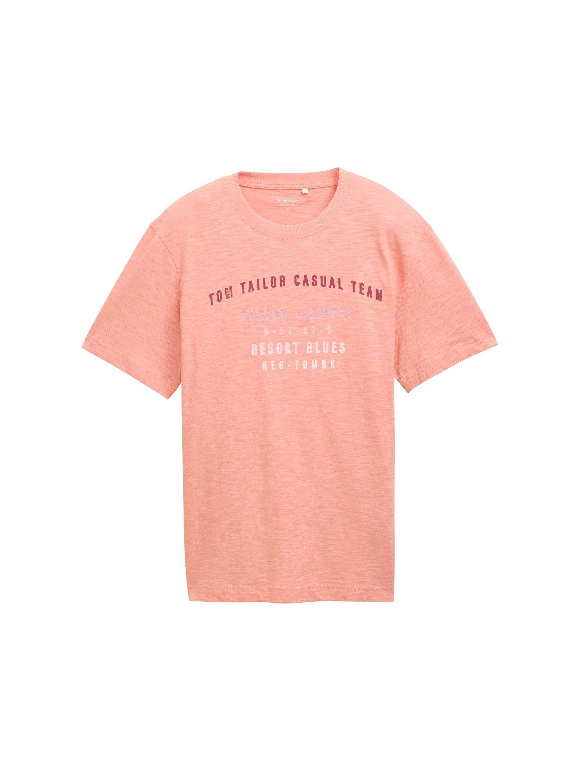 Tom Tailor Herren T-Shirt XXXL rosa