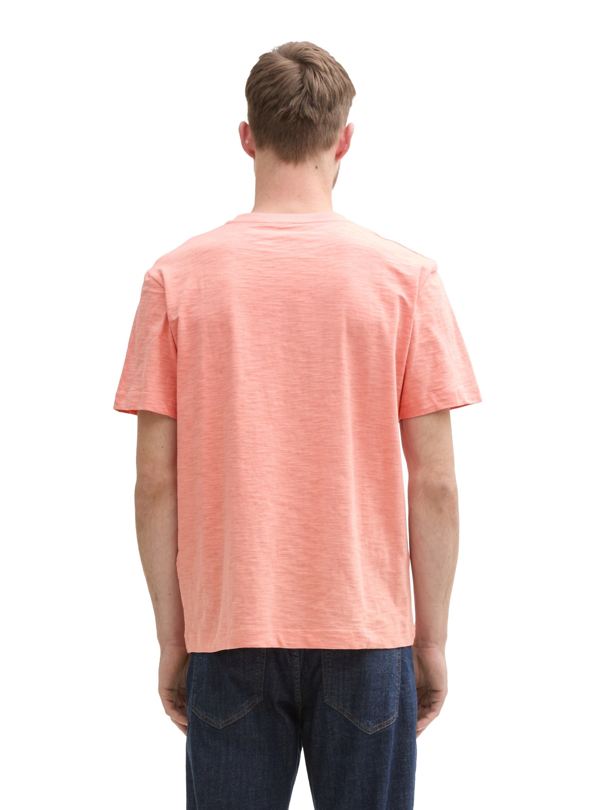 Tom Tailor Herren T-Shirt rosa