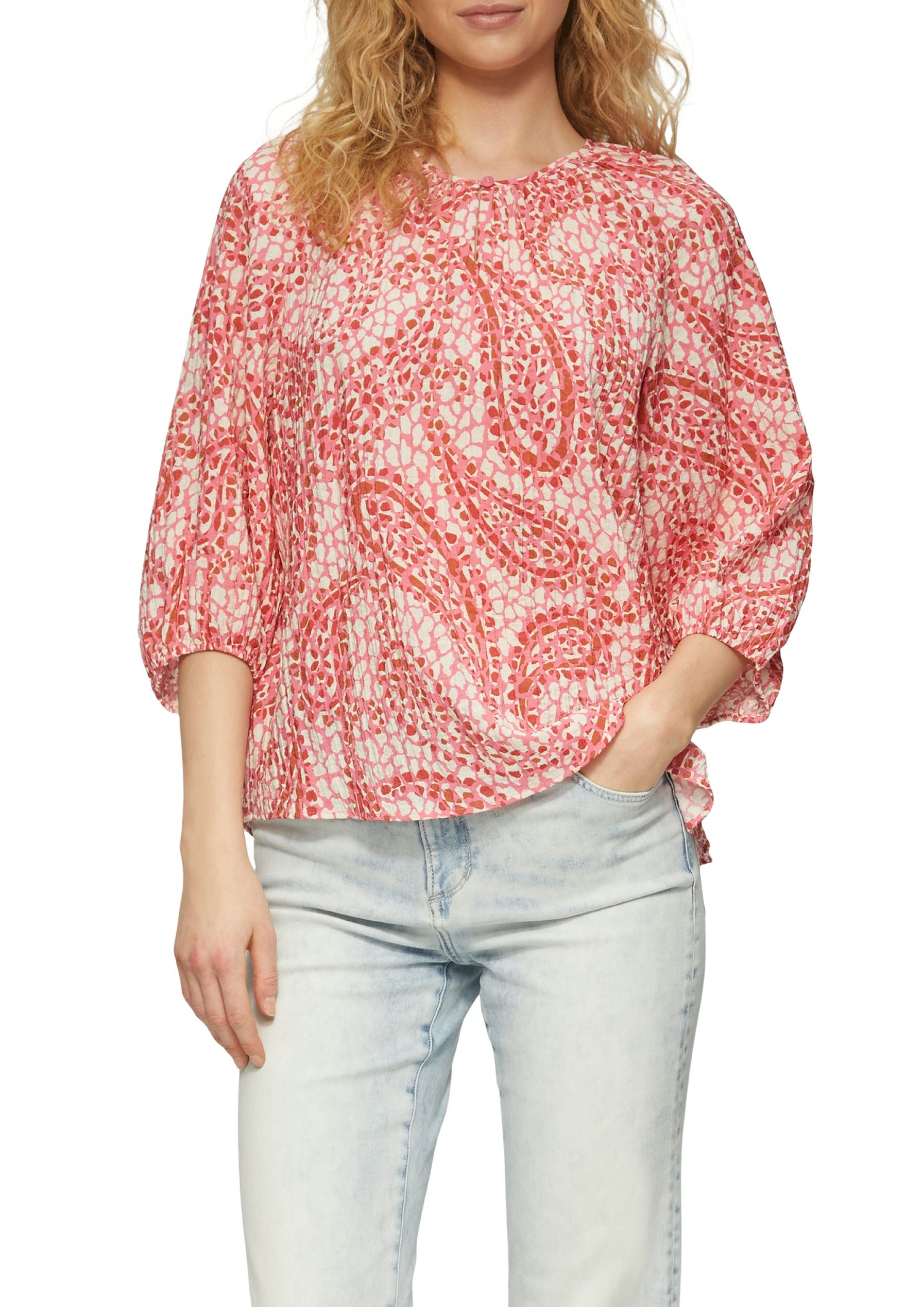 s.Oliver Damen Bluse rot