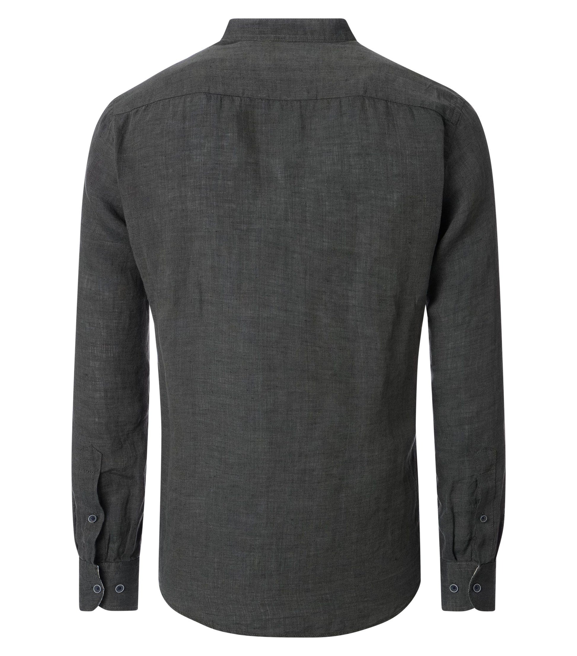 Casa Moda Herren Leinenhemd grün