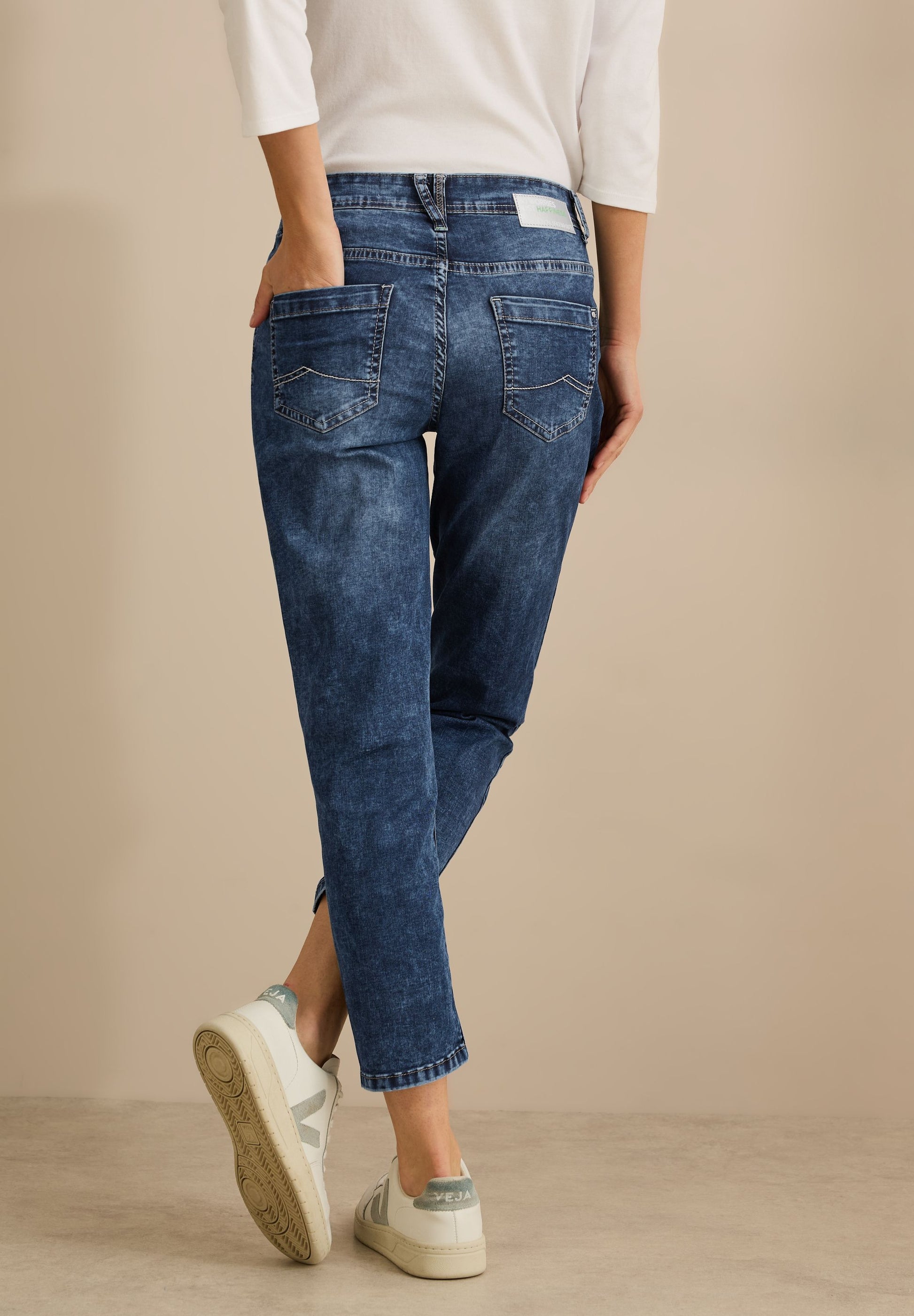 Cecil Damen Jeans blau